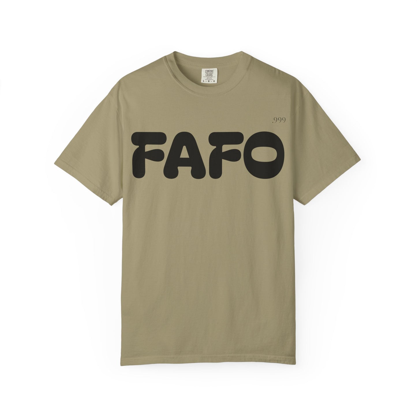 FAFO Unisex Garment-Dyed T-Shirt | Comfortable Casual Tee, Fun Gift for Friends, Everyday Wear, Birthday Surprise, Streetwear Style