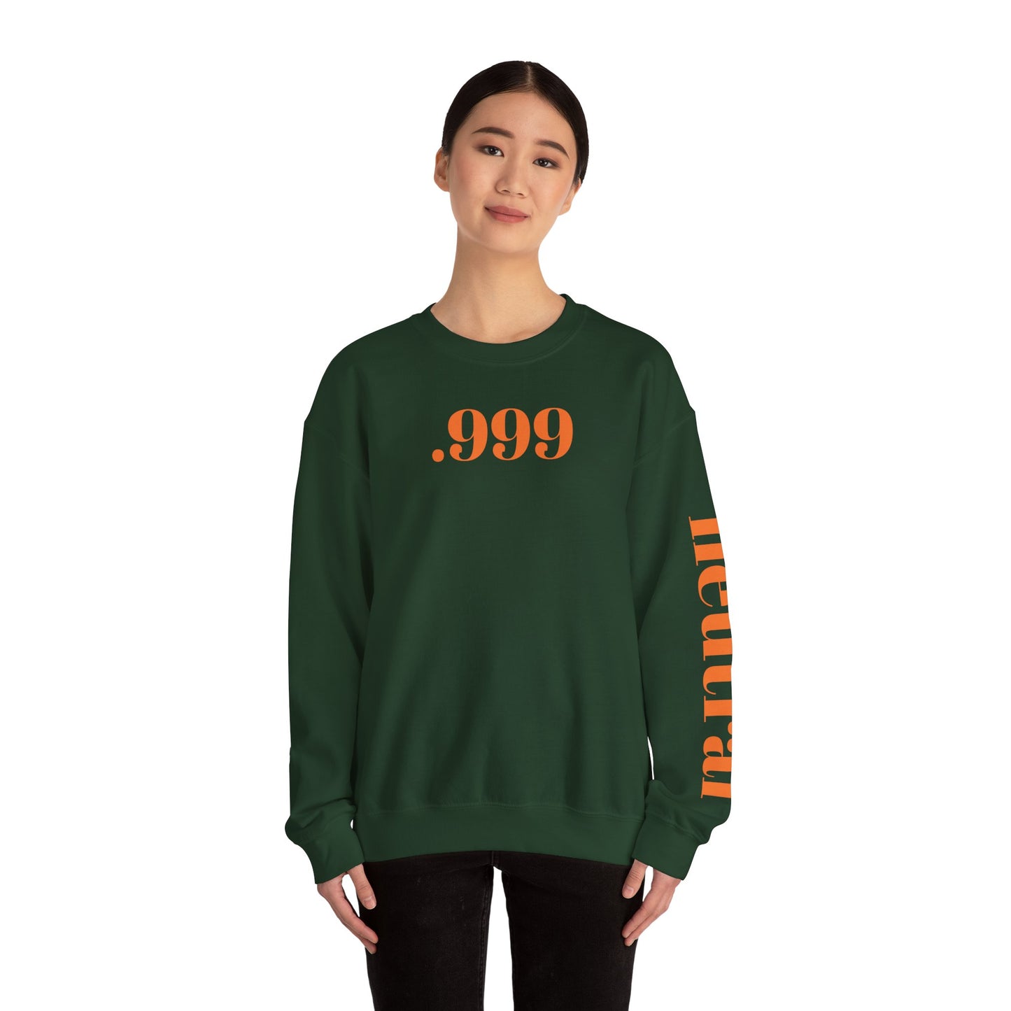 Minimalist Unisex Crewneck Sweatshirt - Casual Comfort for Everyday Wear, Perfect Gift for Friends, Cozy Loungewear, Statement Fashion