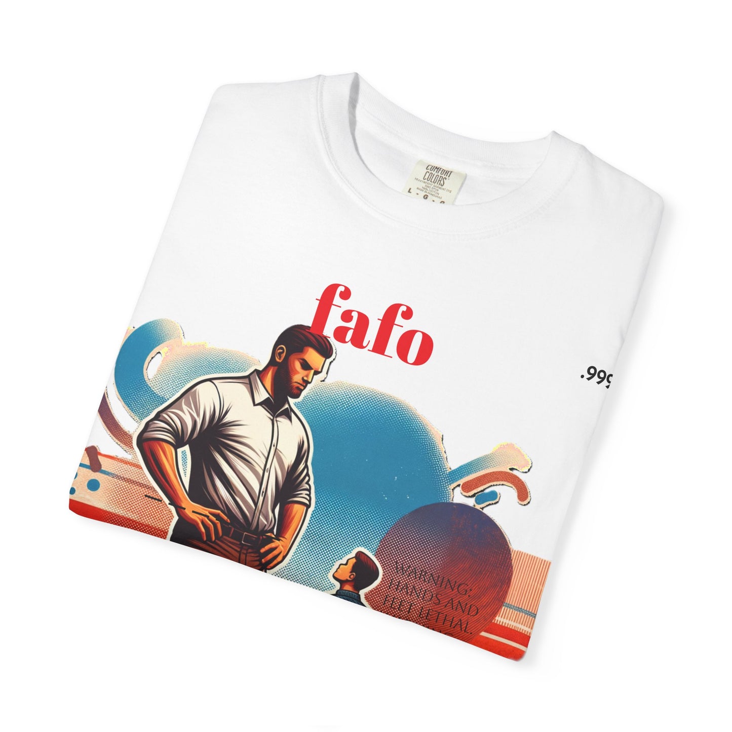Bold Graphic T-Shirt with 'fafo' Design, Unisex Casual Style, Perfect for Everyday Wear, Gift for Friends, Streetwear Fashion