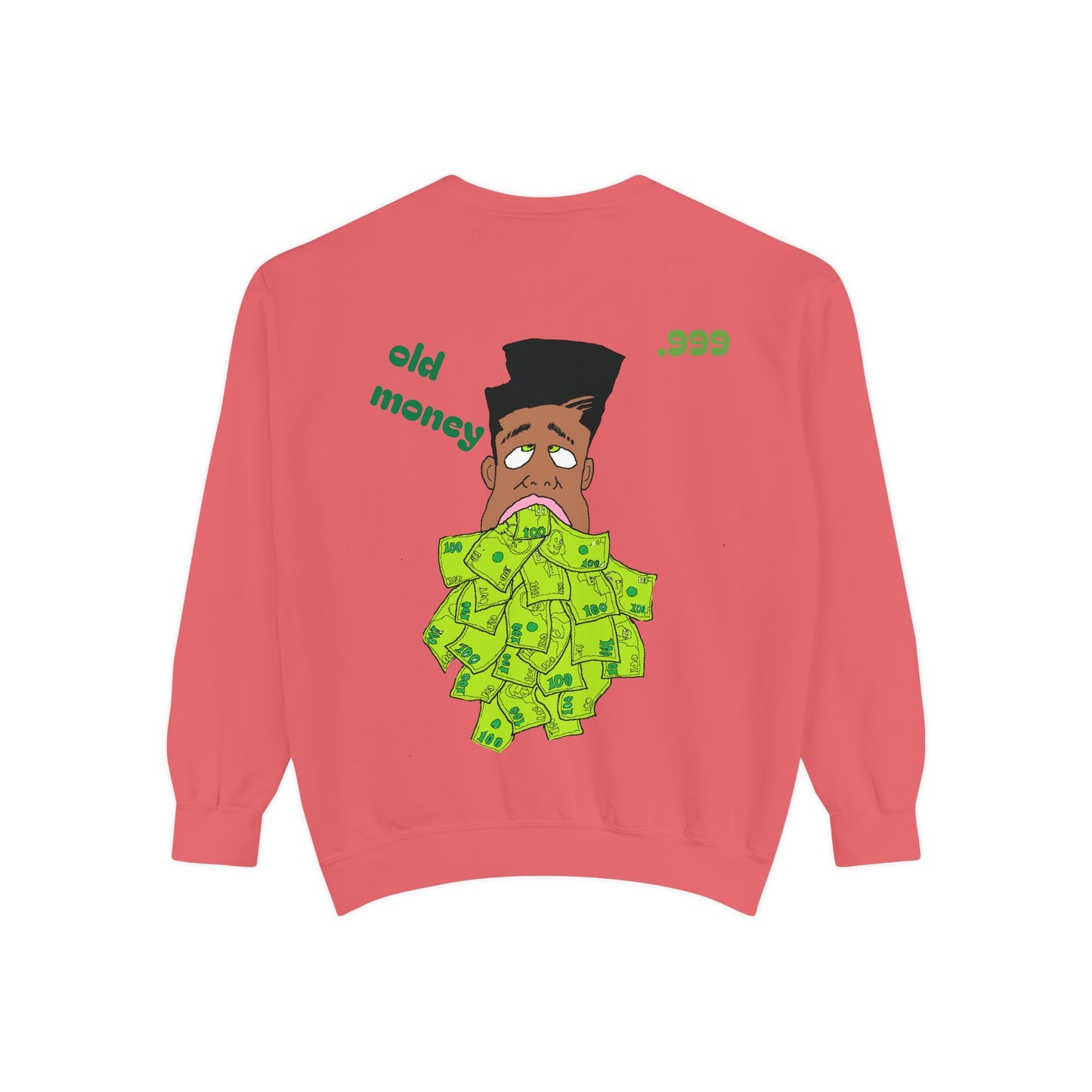 Old Money Vibe Unisex Sweatshirt, Vintage Graphic Sweater, Streetwear Fashion, Cozy Gift for Him/Her, Comfy Layering Piece