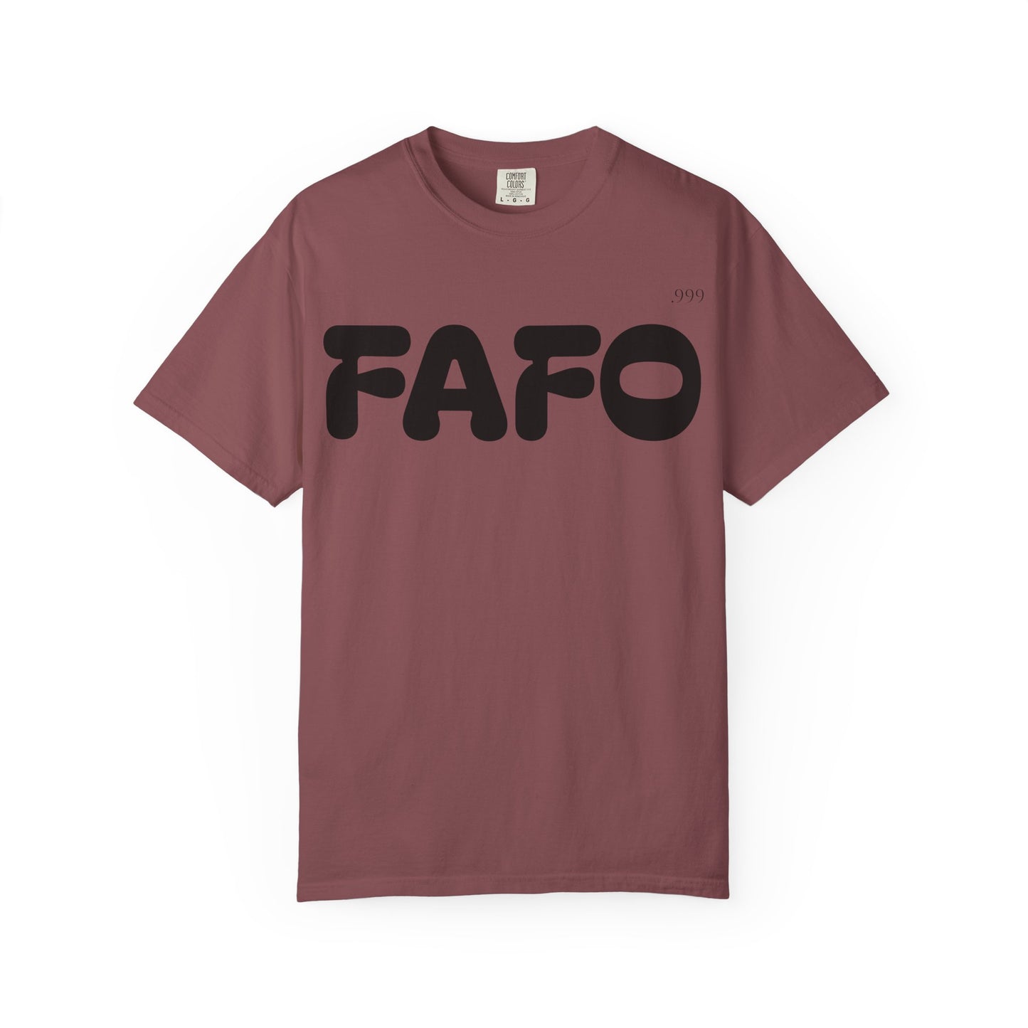 FAFO Unisex Garment-Dyed T-Shirt | Comfortable Casual Tee, Fun Gift for Friends, Everyday Wear, Birthday Surprise, Streetwear Style