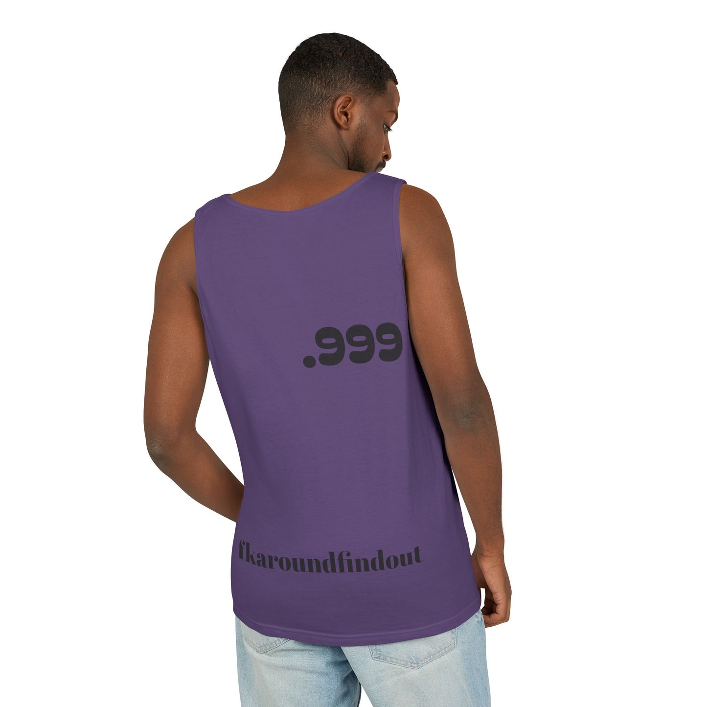 Trendy Unisex Tank Top with FAFO Design, Summer Essential, Casual Wear, Gift for Friends, Beach Outfit