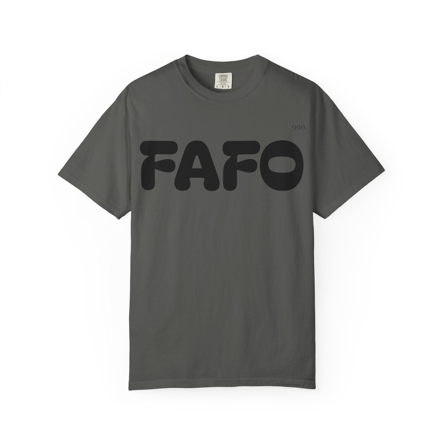FAFO Unisex Garment-Dyed T-Shirt | Comfortable Casual Tee, Fun Gift for Friends, Everyday Wear, Birthday Surprise, Streetwear Style