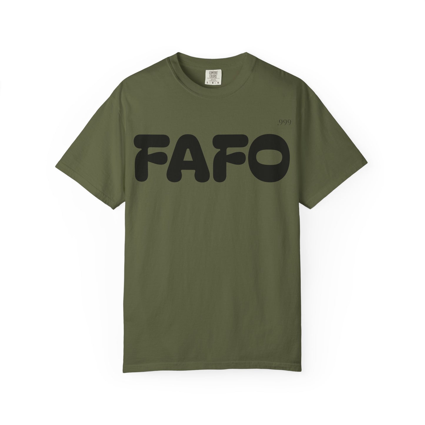 FAFO Unisex Garment-Dyed T-Shirt | Comfortable Casual Tee, Fun Gift for Friends, Everyday Wear, Birthday Surprise, Streetwear Style