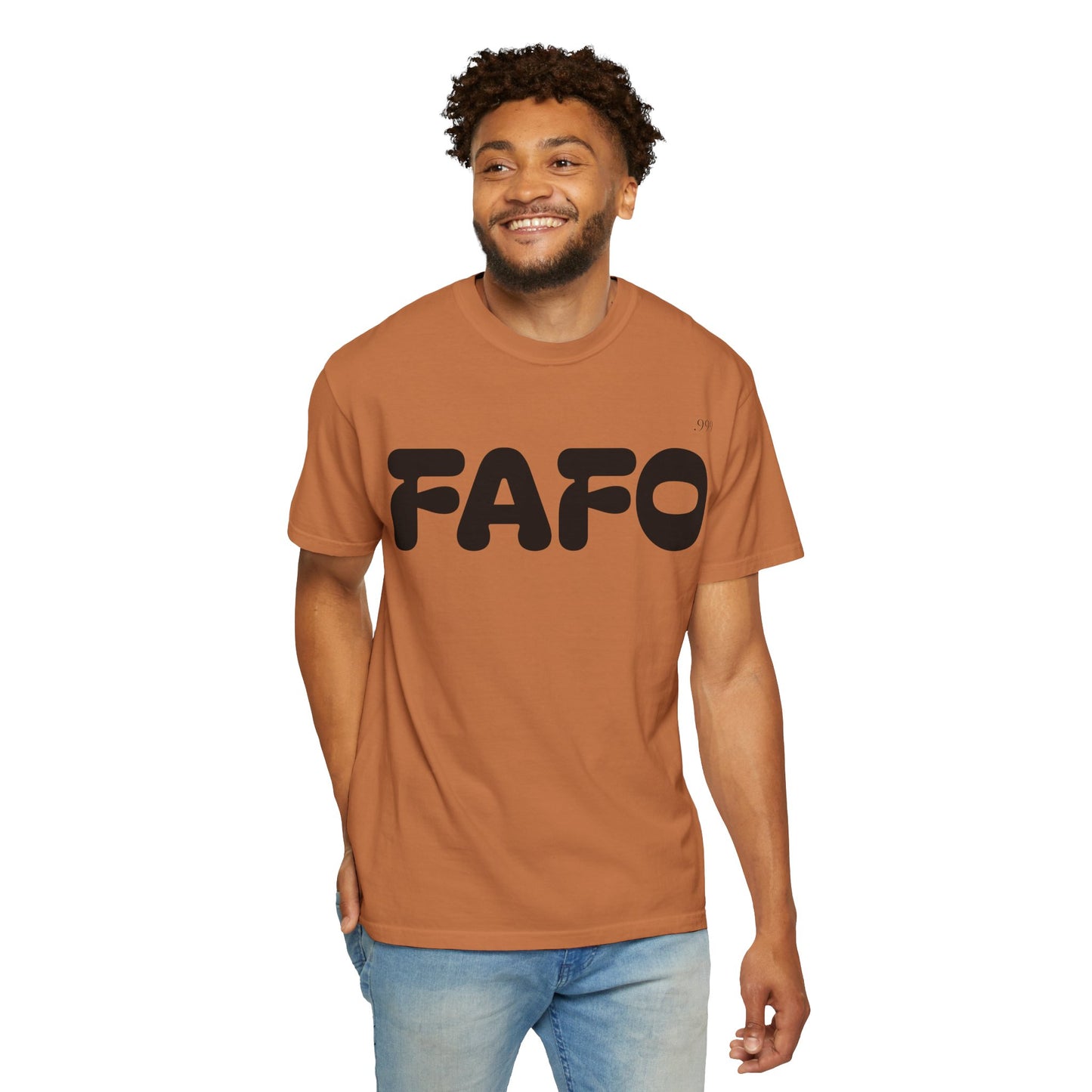 FAFO Unisex Garment-Dyed T-Shirt | Comfortable Casual Tee, Fun Gift for Friends, Everyday Wear, Birthday Surprise, Streetwear Style