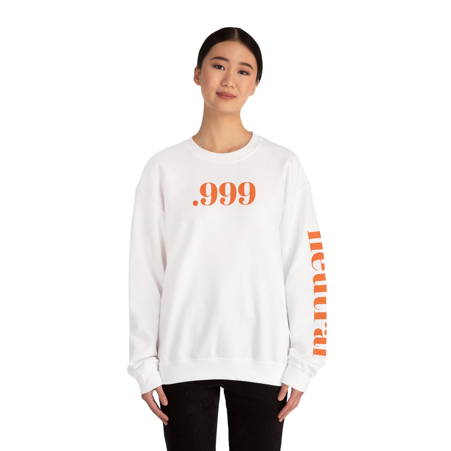Minimalist Unisex Crewneck Sweatshirt - Casual Comfort for Everyday Wear, Perfect Gift for Friends, Cozy Loungewear, Statement Fashion