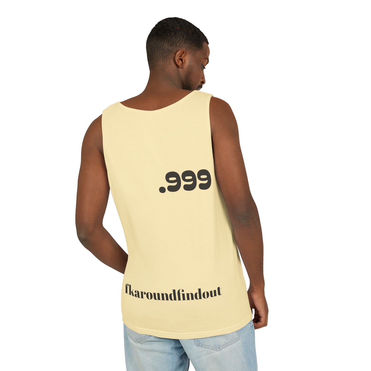 Trendy Unisex Tank Top with FAFO Design, Summer Essential, Casual Wear, Gift for Friends, Beach Outfit