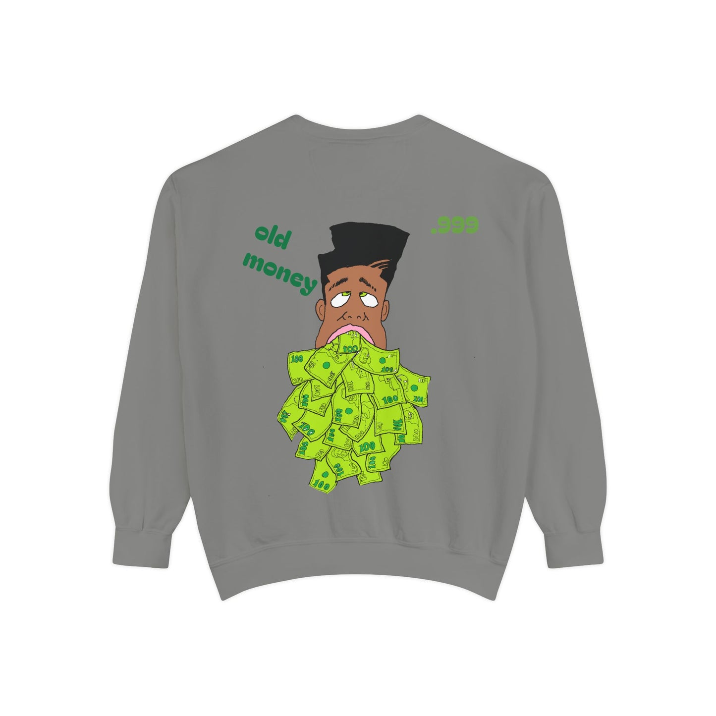 Old Money Vibe Unisex Sweatshirt, Vintage Graphic Sweater, Streetwear Fashion, Cozy Gift for Him/Her, Comfy Layering Piece