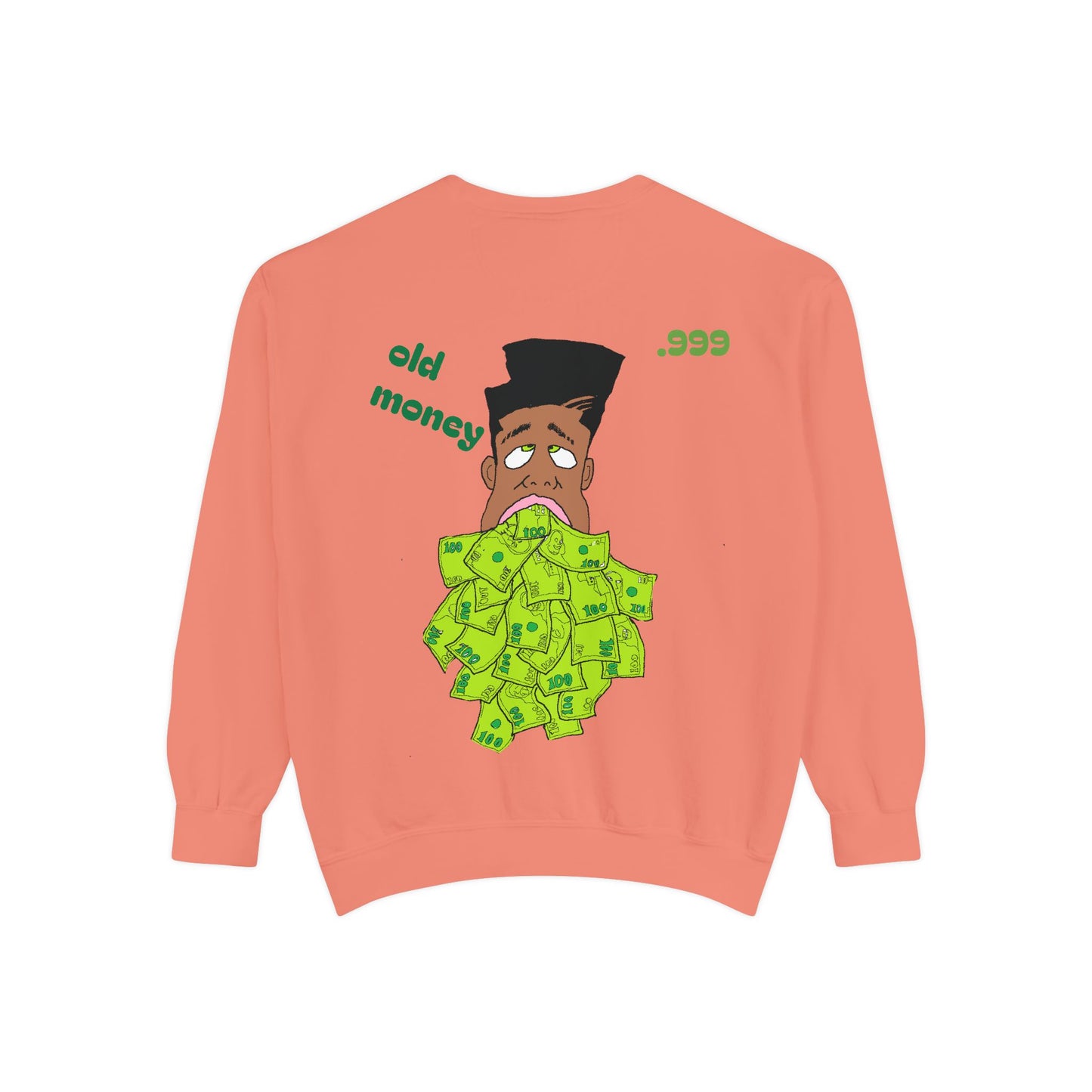 Old Money Vibe Unisex Sweatshirt, Vintage Graphic Sweater, Streetwear Fashion, Cozy Gift for Him/Her, Comfy Layering Piece