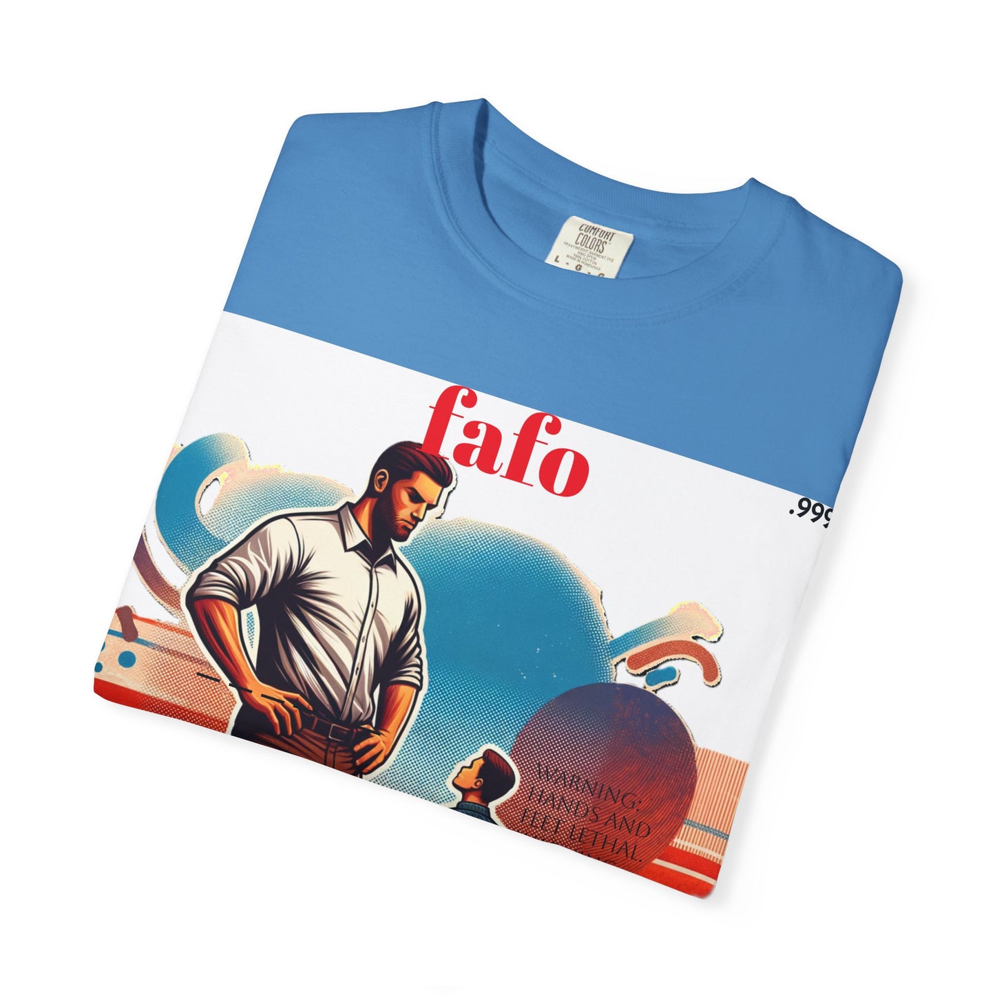Bold Graphic T-Shirt with 'fafo' Design, Unisex Casual Style, Perfect for Everyday Wear, Gift for Friends, Streetwear Fashion