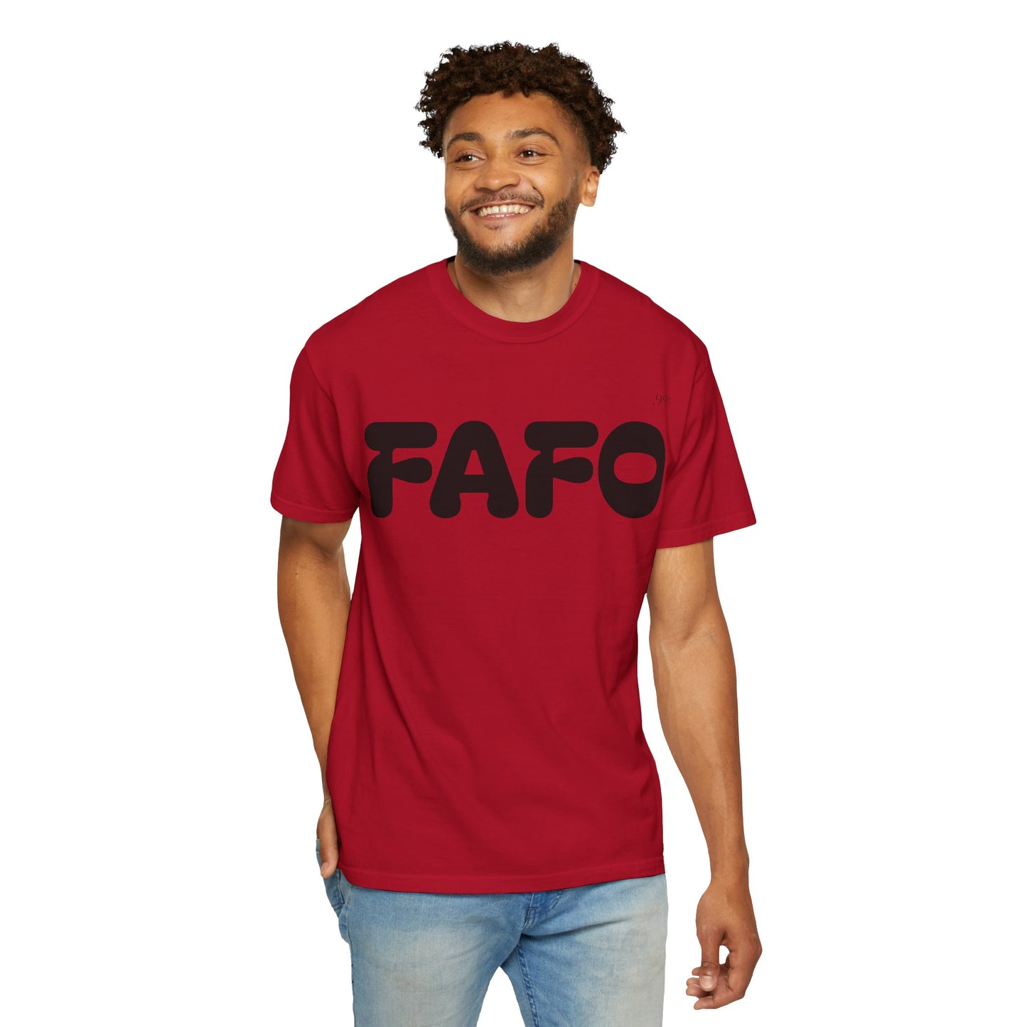 FAFO Unisex Garment-Dyed T-Shirt | Comfortable Casual Tee, Fun Gift for Friends, Everyday Wear, Birthday Surprise, Streetwear Style