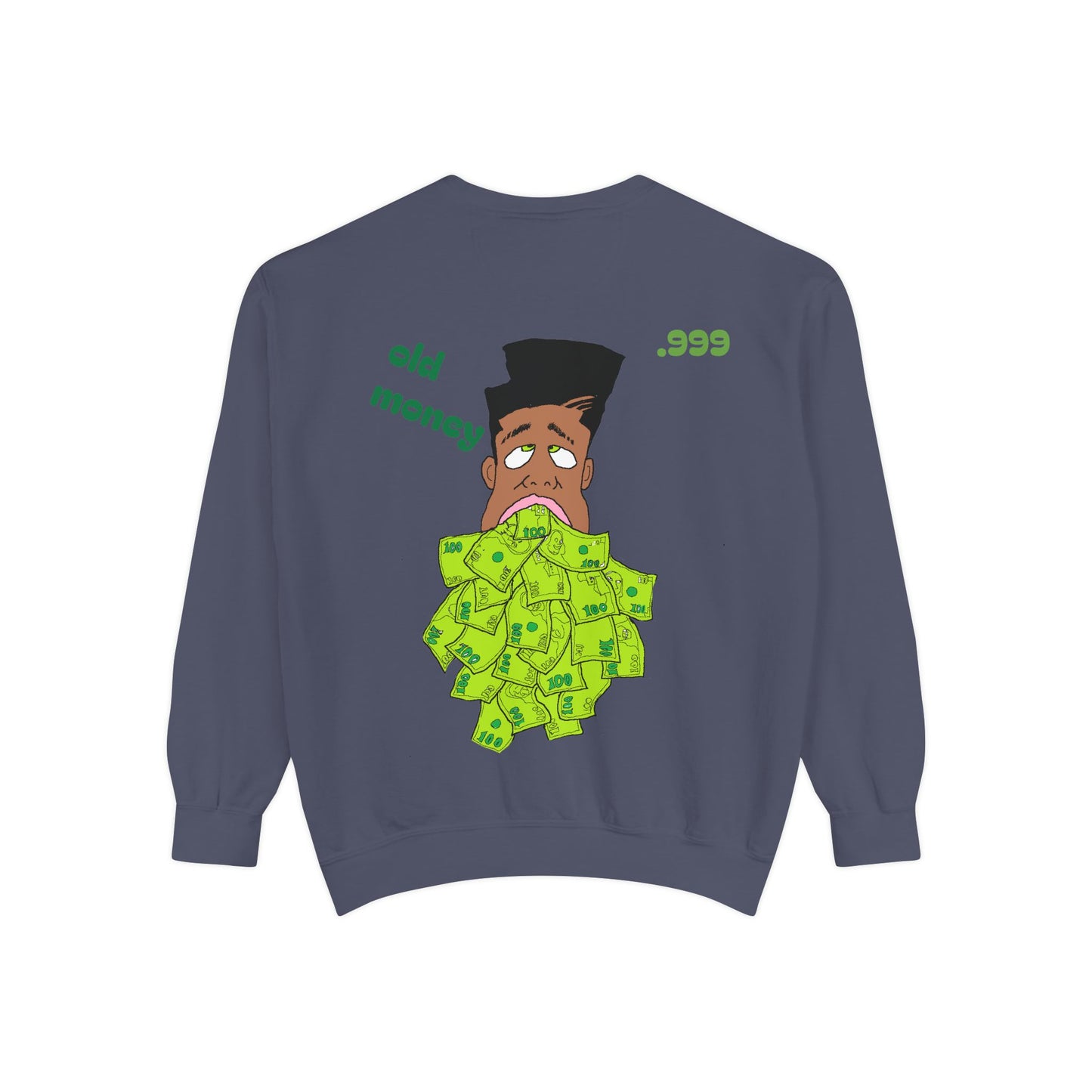 Old Money Vibe Unisex Sweatshirt, Vintage Graphic Sweater, Streetwear Fashion, Cozy Gift for Him/Her, Comfy Layering Piece