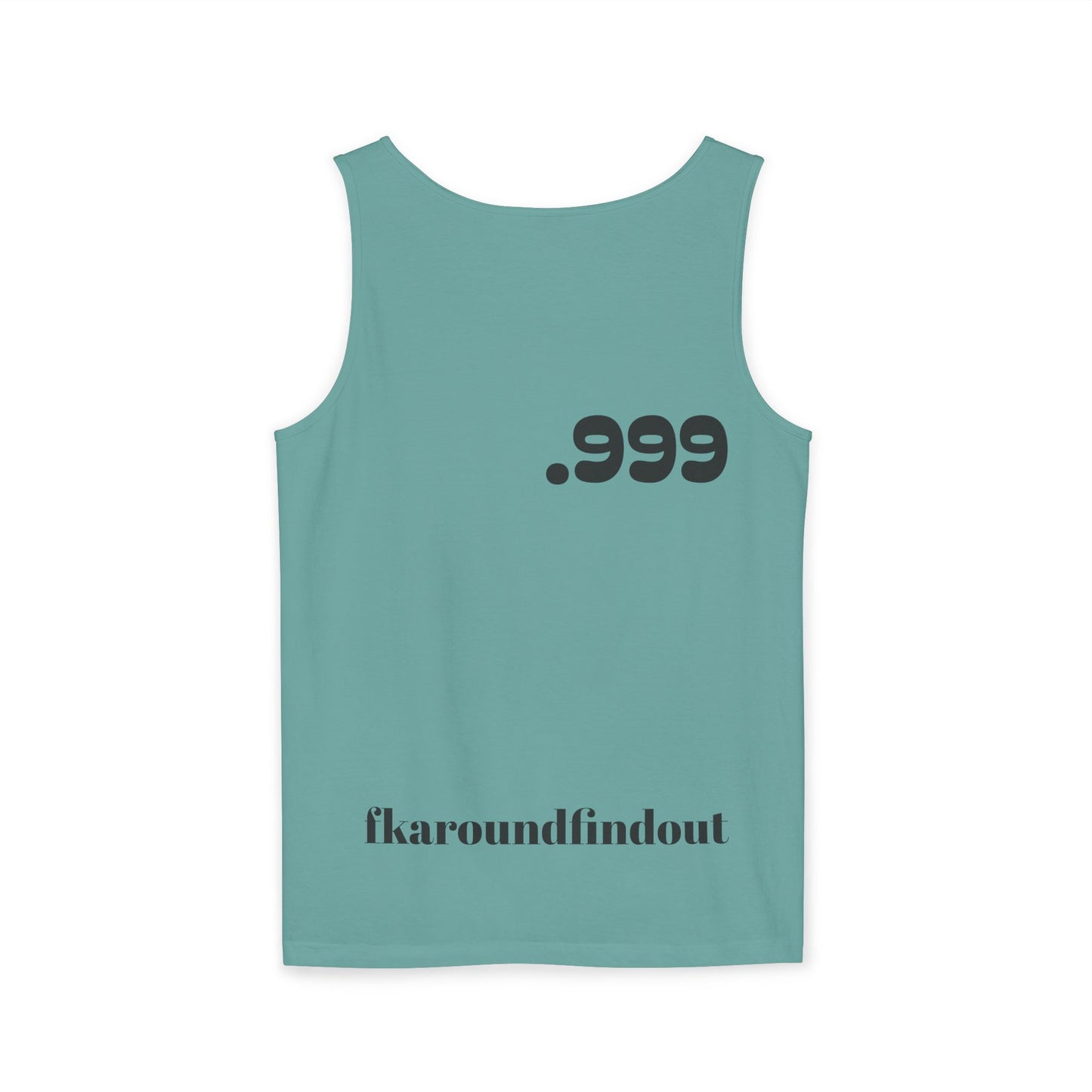 Trendy Unisex Tank Top with FAFO Design, Summer Essential, Casual Wear, Gift for Friends, Beach Outfit