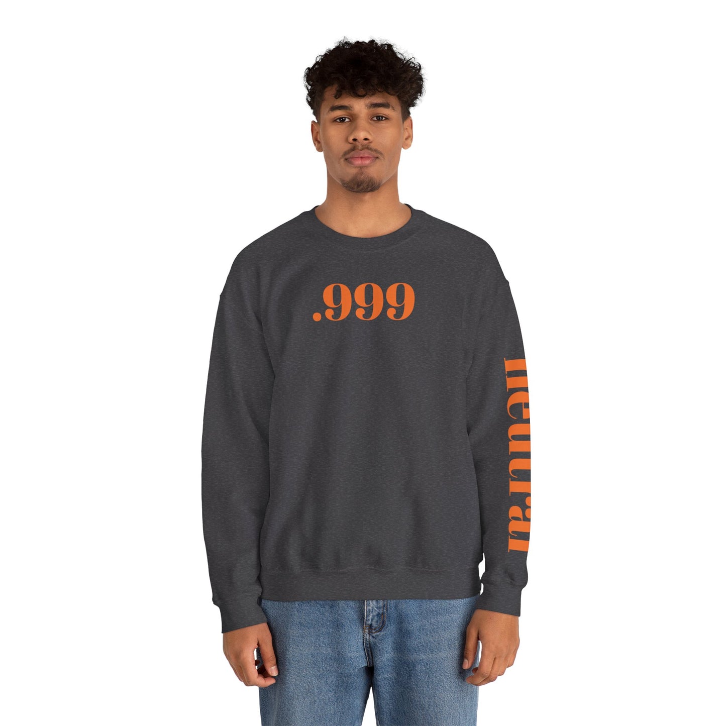 Minimalist Unisex Crewneck Sweatshirt - Casual Comfort for Everyday Wear, Perfect Gift for Friends, Cozy Loungewear, Statement Fashion