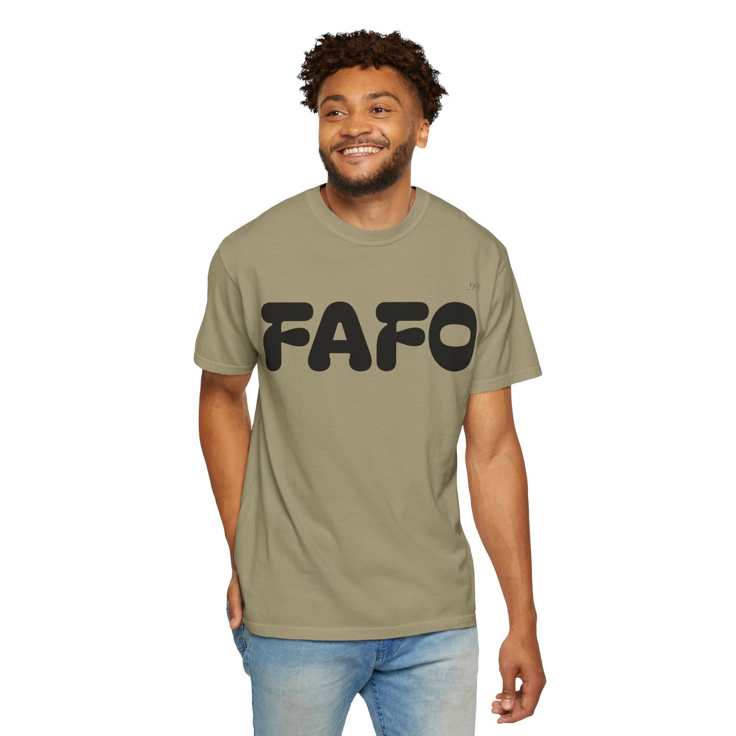 FAFO Unisex Garment-Dyed T-Shirt | Comfortable Casual Tee, Fun Gift for Friends, Everyday Wear, Birthday Surprise, Streetwear Style
