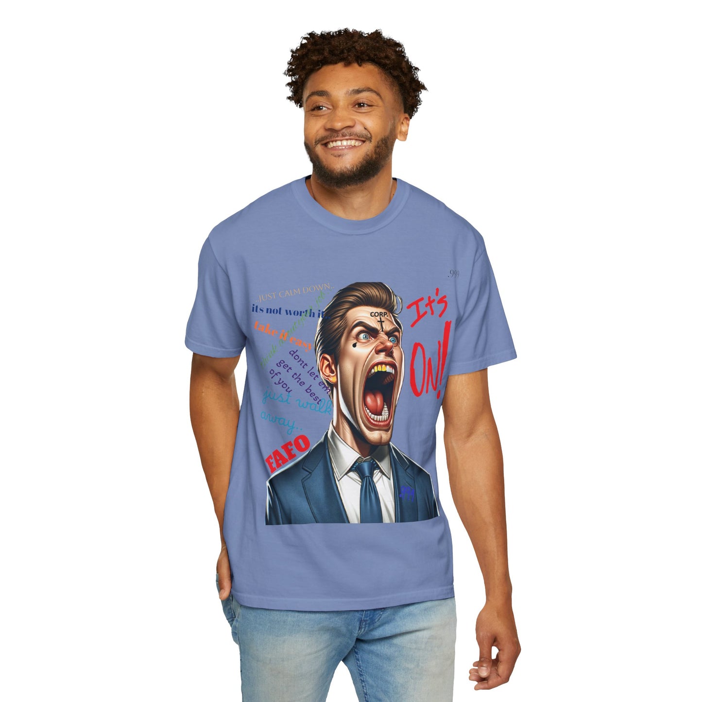 Bold Statement T-Shirt, Motivational Tee, Unique Graphic Tee, Casual Wear, Gift for Him/Her, Streetwear Apparel
