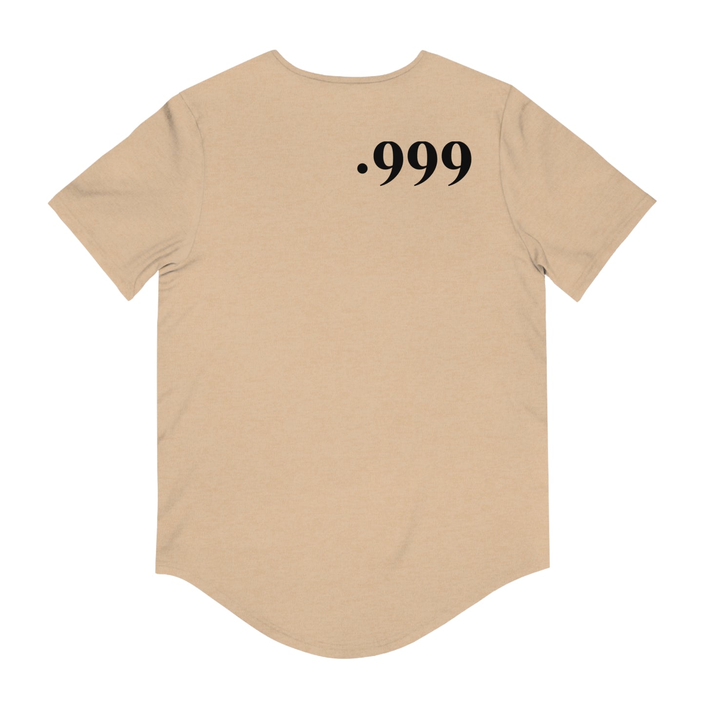 Men's Curved Hem Tee - Neutral Vibe, Stylish Casual Wear, Streetwear Essential, Perfect for Everyday or Special Occasions, Minimalist [...]
