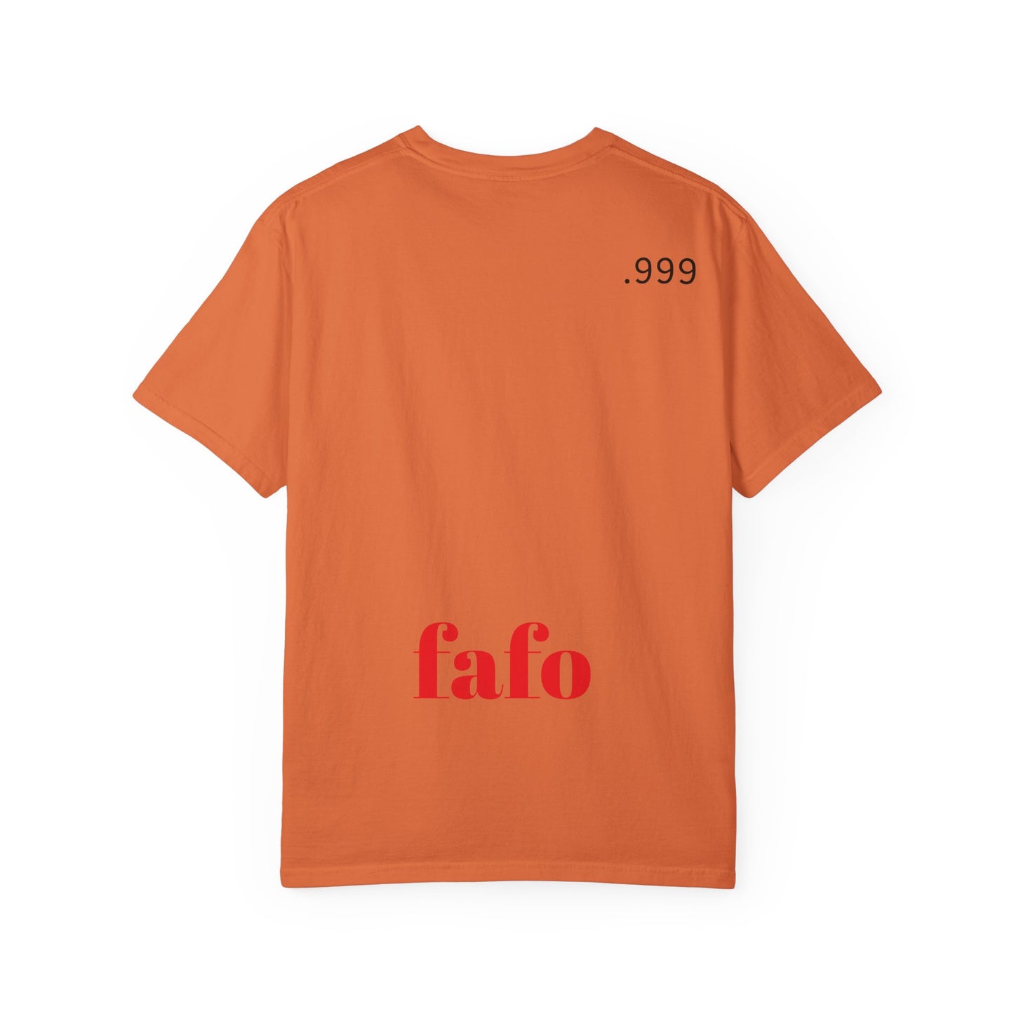 Bold Graphic T-Shirt with 'fafo' Design, Unisex Casual Style, Perfect for Everyday Wear, Gift for Friends, Streetwear Fashion