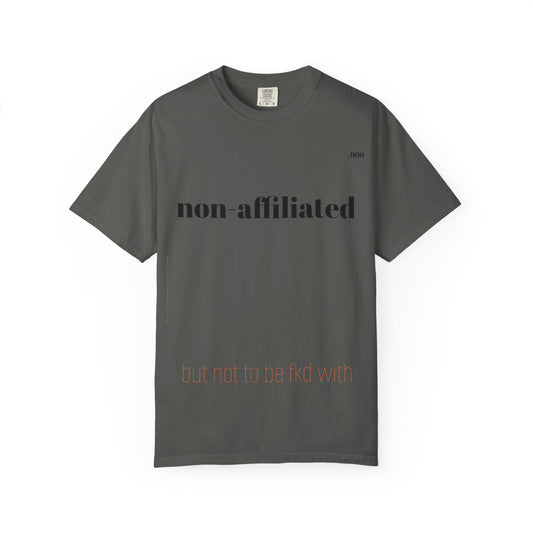 Trendy Unisex Garment-Dyed T-Shirt with Bold Graphics | Casual Wear, Street Style, Unique Gifts, Everyday Fashion, Graphic Tee