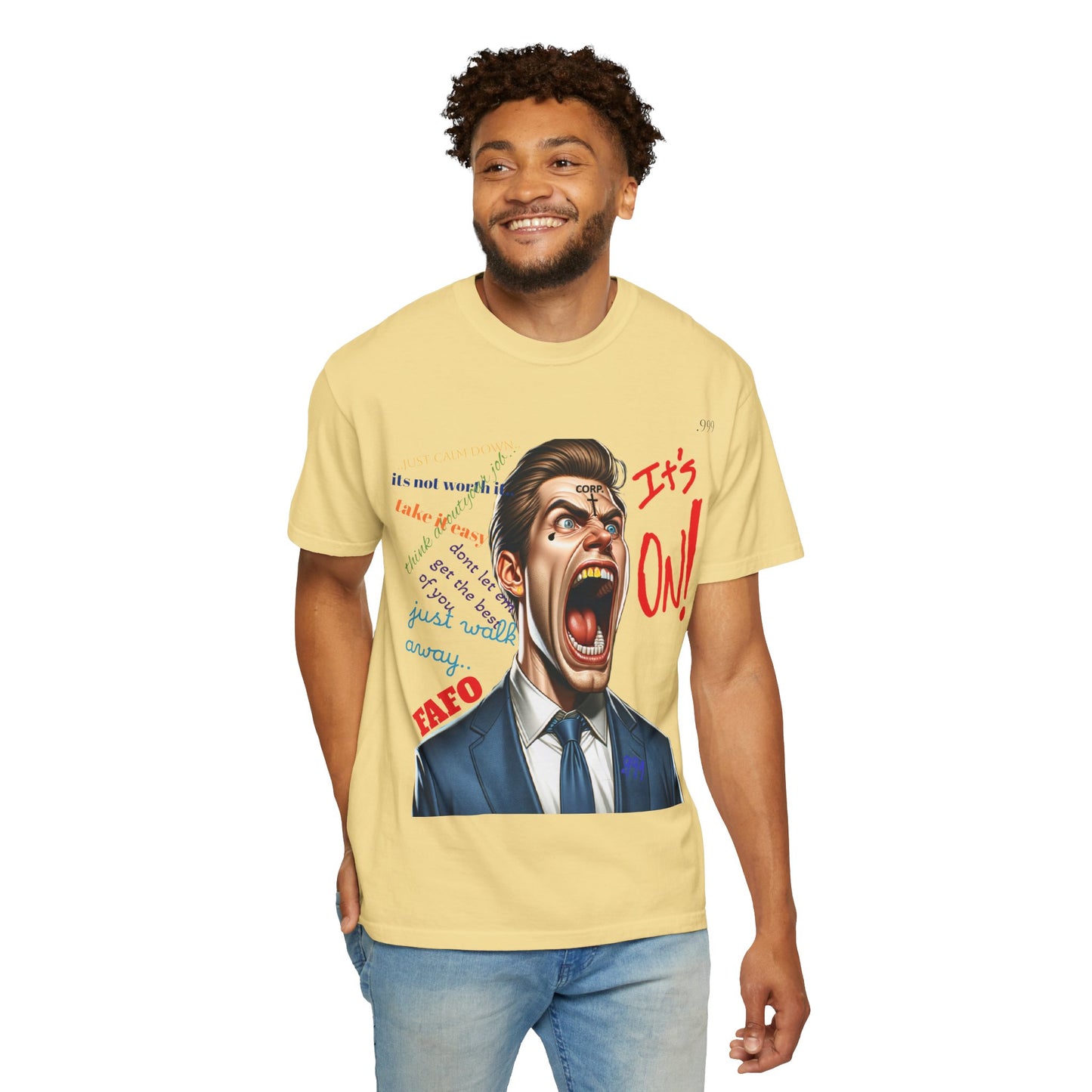 Bold Statement T-Shirt, Motivational Tee, Unique Graphic Tee, Casual Wear, Gift for Him/Her, Streetwear Apparel