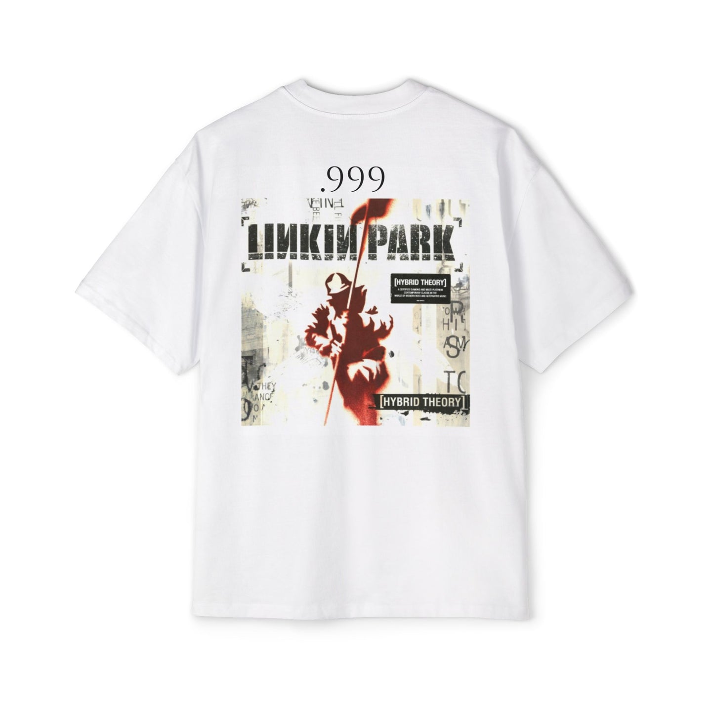 Men's Oversized Graphic Tee - Linkin Park Inspired, Casual Streetwear, Music Lover Gift, Alternative Fashion, Comfortable Tee