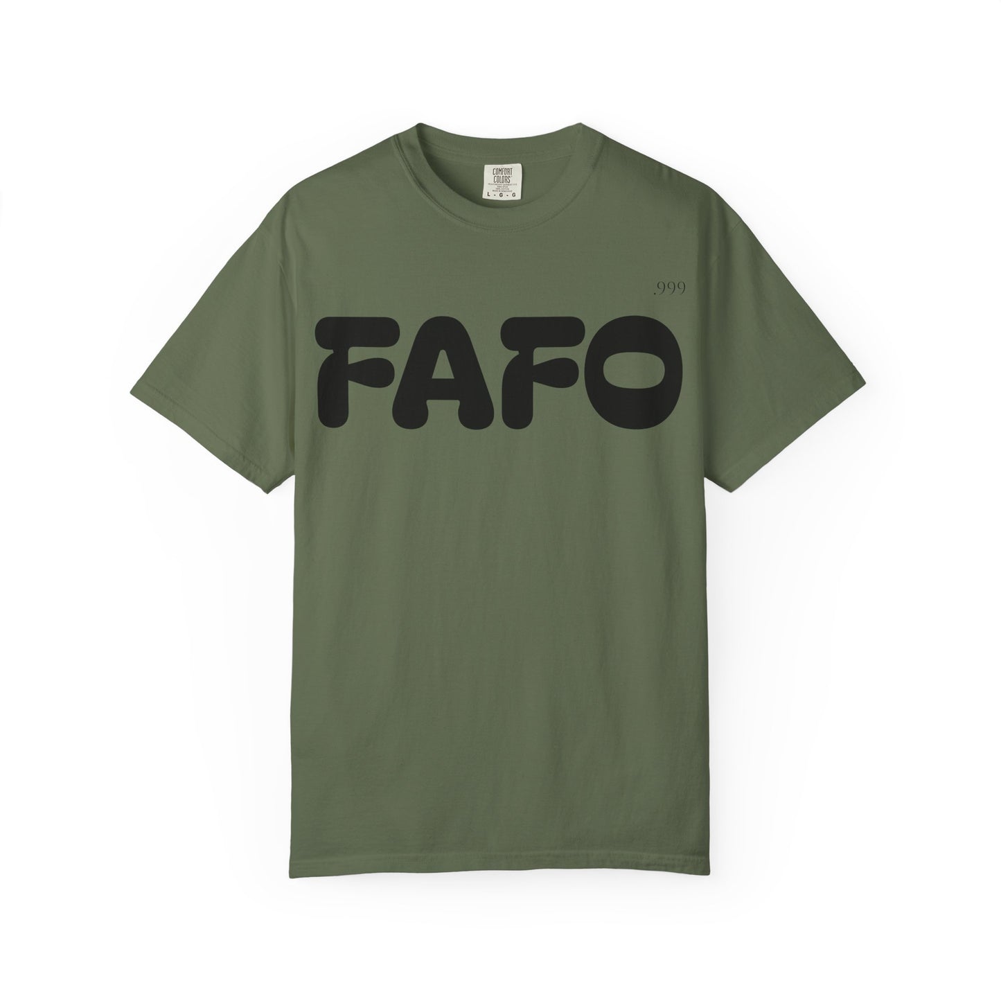 FAFO Unisex Garment-Dyed T-Shirt | Comfortable Casual Tee, Fun Gift for Friends, Everyday Wear, Birthday Surprise, Streetwear Style