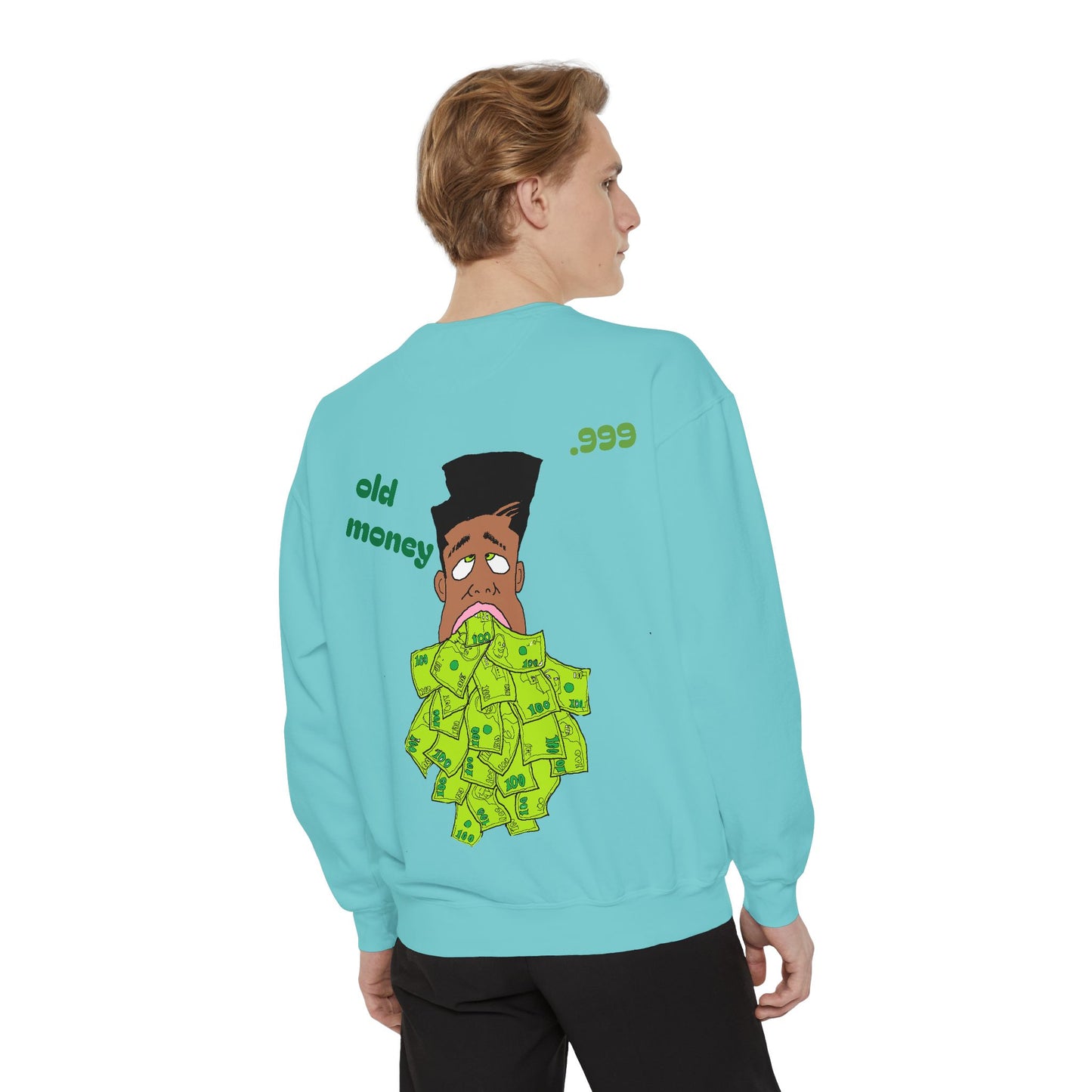 Old Money Vibe Unisex Sweatshirt, Vintage Graphic Sweater, Streetwear Fashion, Cozy Gift for Him/Her, Comfy Layering Piece