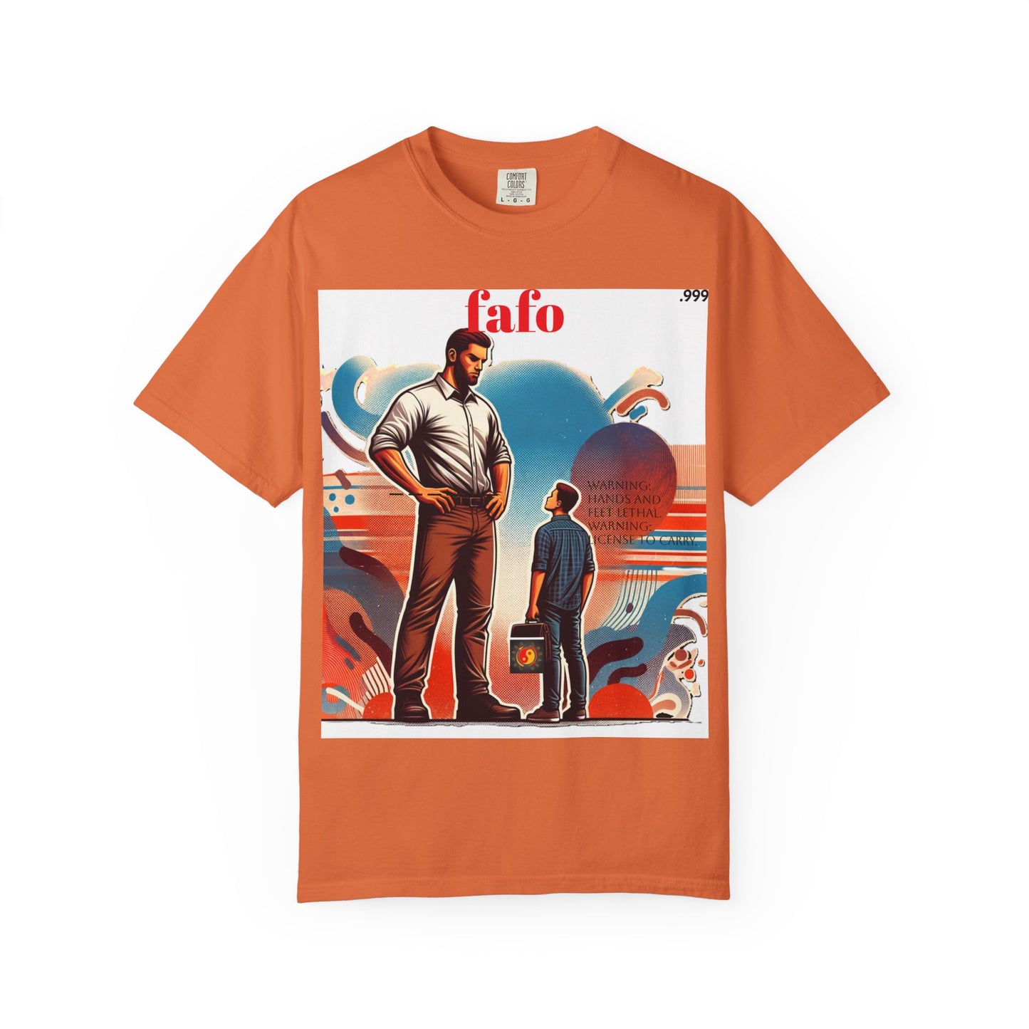 Bold Graphic T-Shirt with 'fafo' Design, Unisex Casual Style, Perfect for Everyday Wear, Gift for Friends, Streetwear Fashion