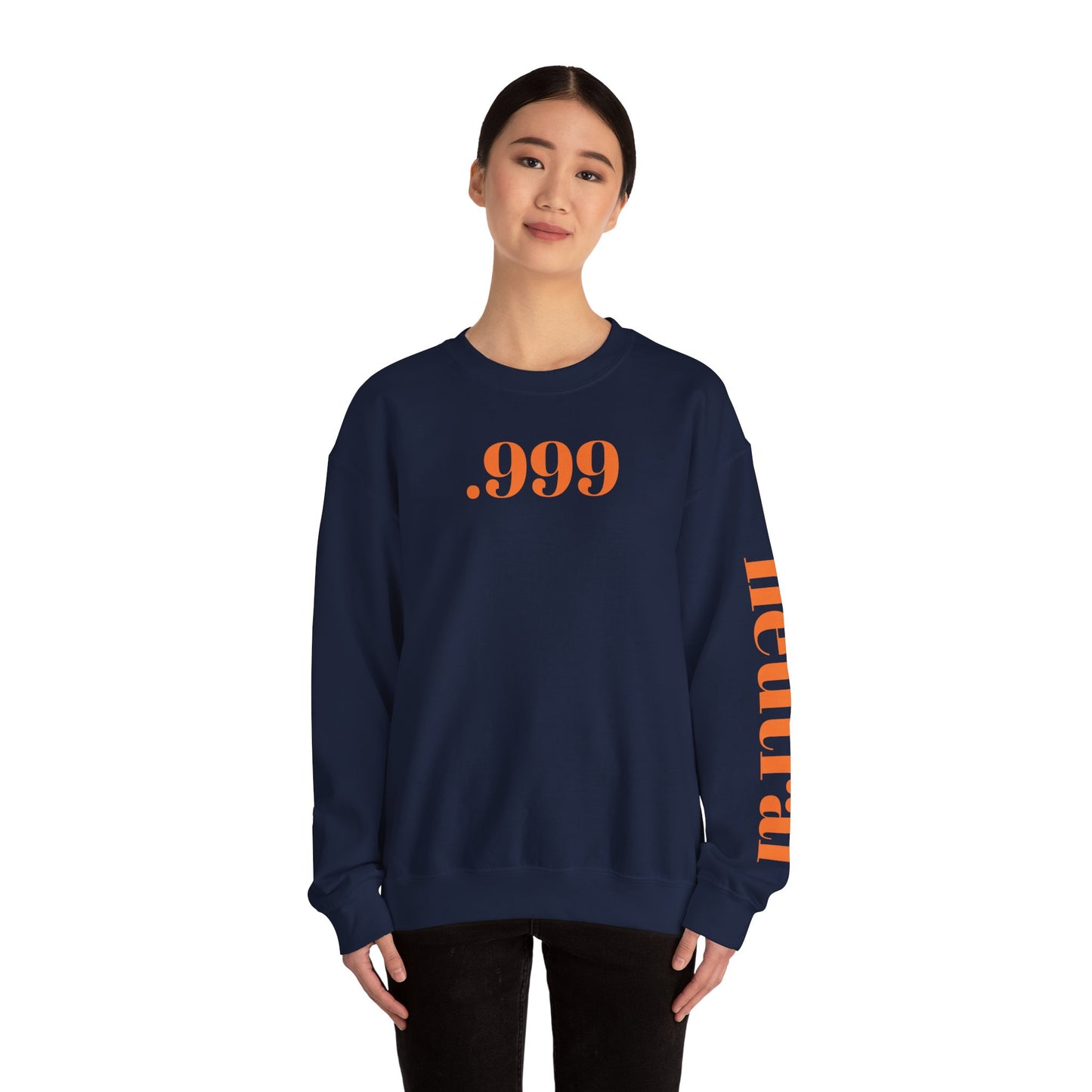Minimalist Unisex Crewneck Sweatshirt - Casual Comfort for Everyday Wear, Perfect Gift for Friends, Cozy Loungewear, Statement Fashion