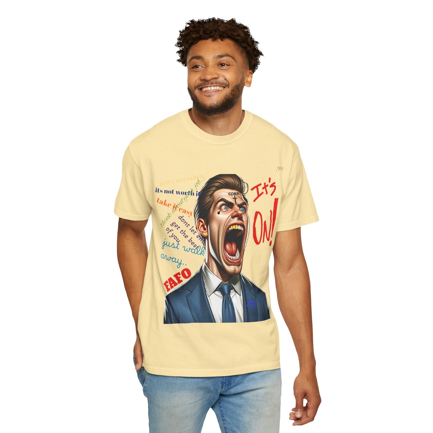 Bold Statement T-Shirt, Motivational Tee, Unique Graphic Tee, Casual Wear, Gift for Him/Her, Streetwear Apparel