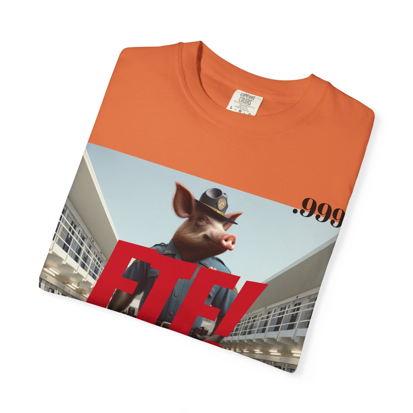 FTF! Unisex Garment-Dyed Tee - Bold Graphic Shirt for Trendsetters, Casual Wear, Gift for Friends, Street Style, Unique Wardrobe Must-Have