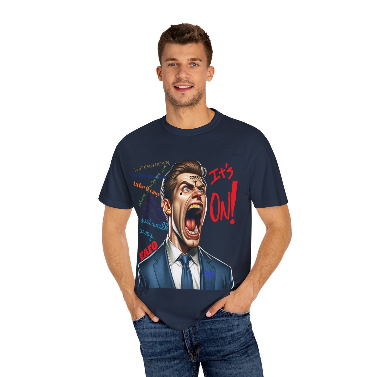 Bold Statement T-Shirt, Motivational Tee, Unique Graphic Tee, Casual Wear, Gift for Him/Her, Streetwear Apparel