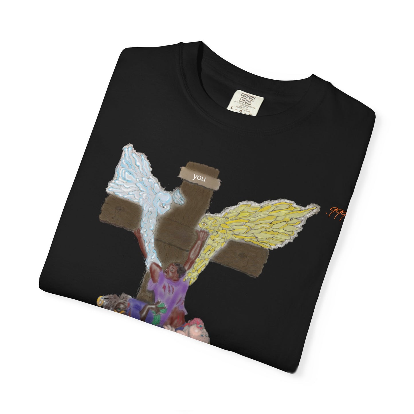 Spiritual Art T-shirt - Unique Garment-Dyed Tee for Self-Expression, Casual Wear, Gifts for Art Lovers, Street Style Fashion, [...]