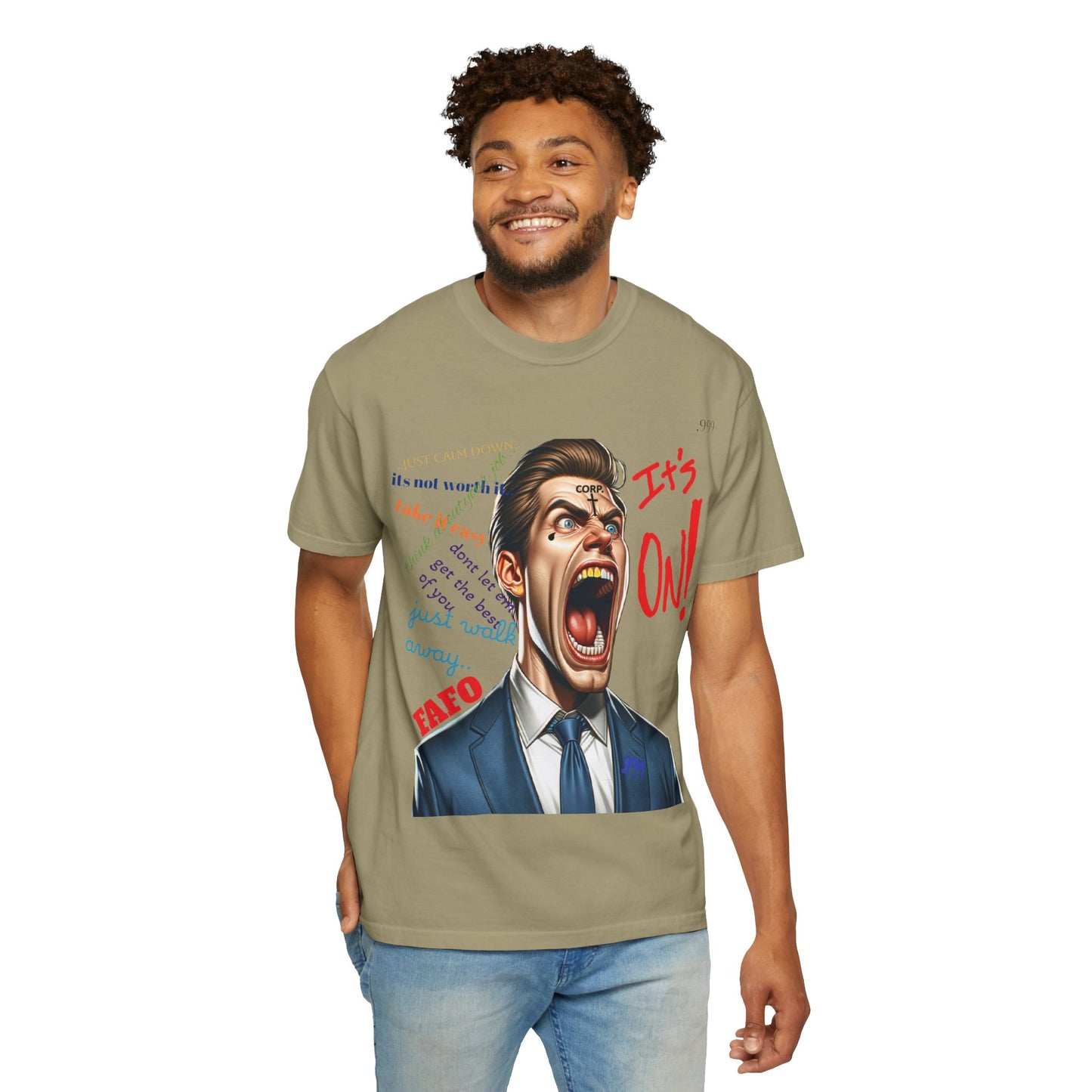 Bold Statement T-Shirt, Motivational Tee, Unique Graphic Tee, Casual Wear, Gift for Him/Her, Streetwear Apparel