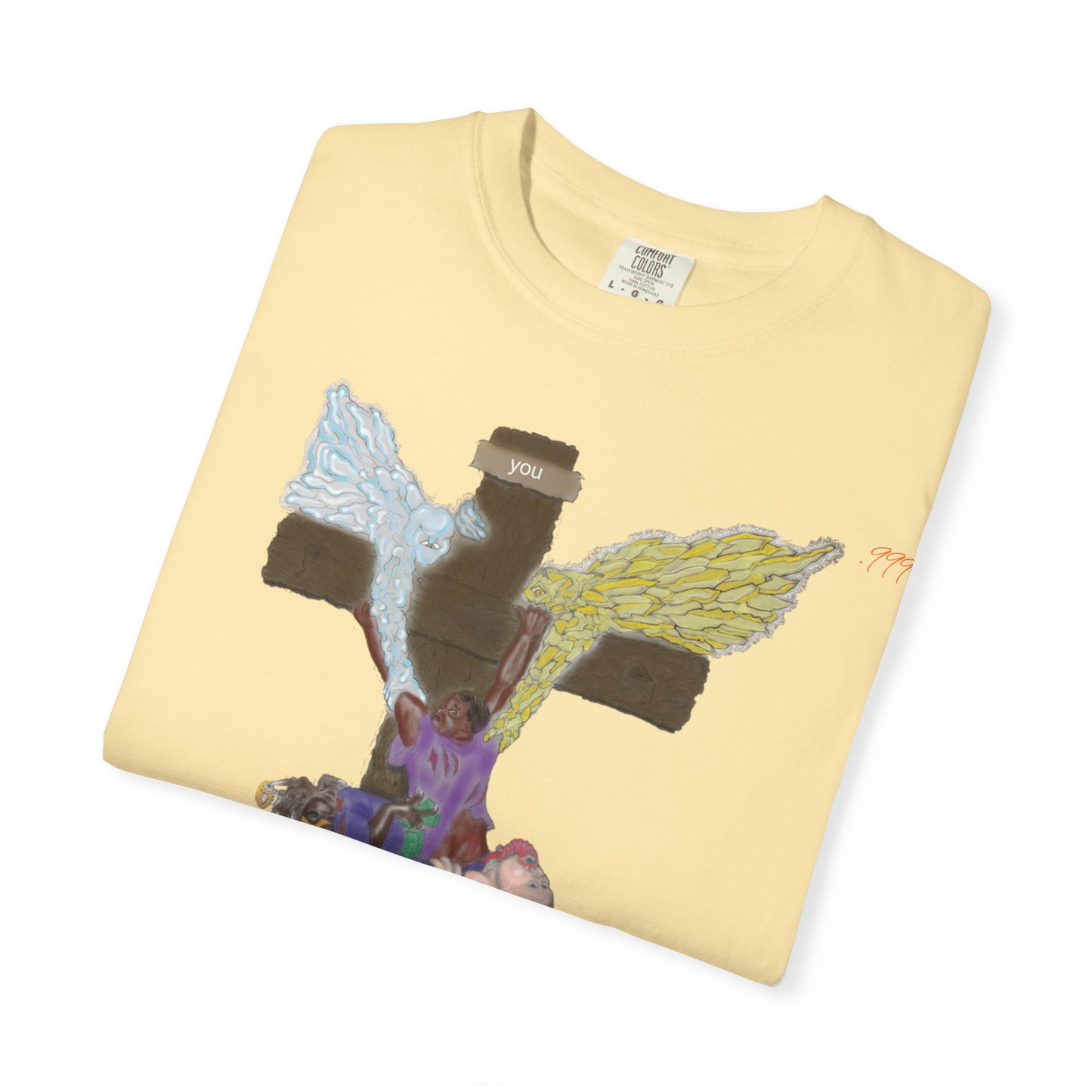 Spiritual Art T-shirt - Unique Garment-Dyed Tee for Self-Expression, Casual Wear, Gifts for Art Lovers, Street Style Fashion, [...]