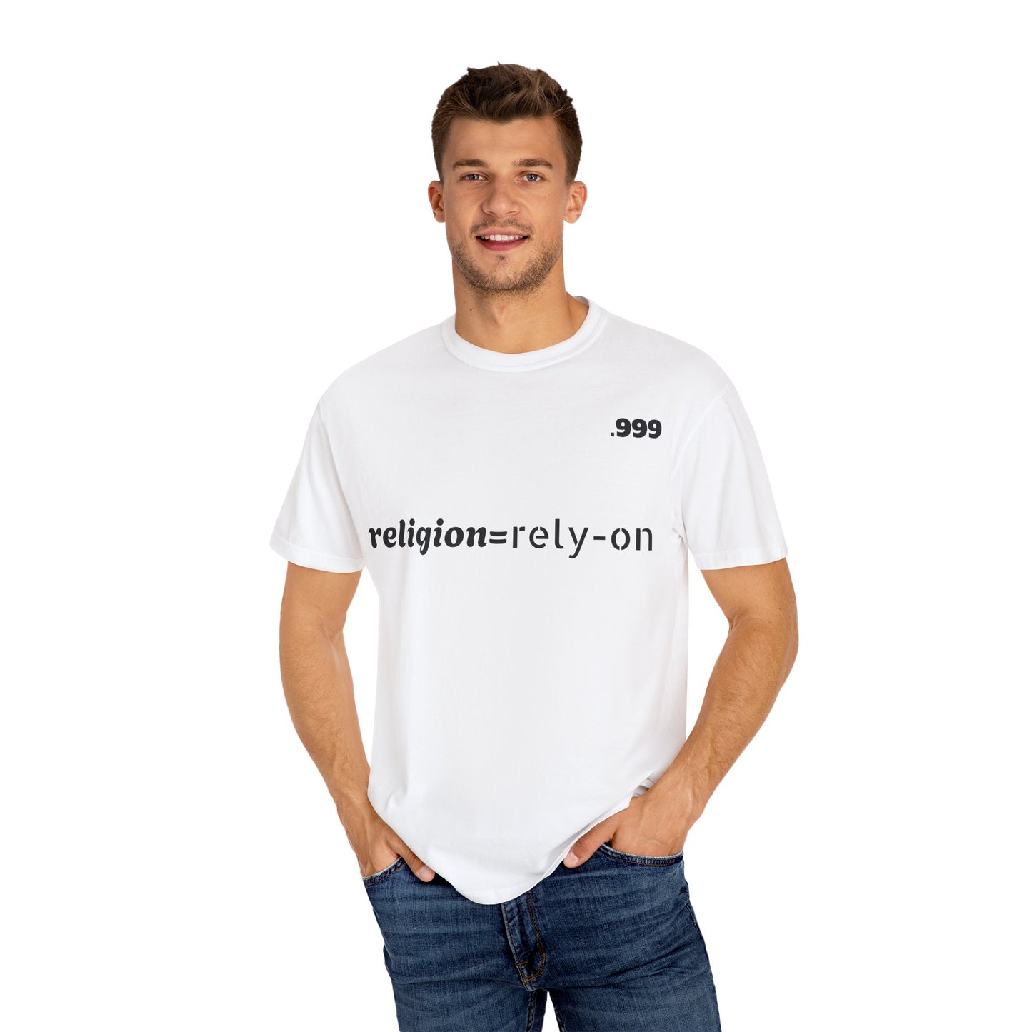 Philosophical Unisex Tee, Inspirational Shirt, Unique Gift for Thinkers, Casual Wear, Graphic T-shirt with Meaning