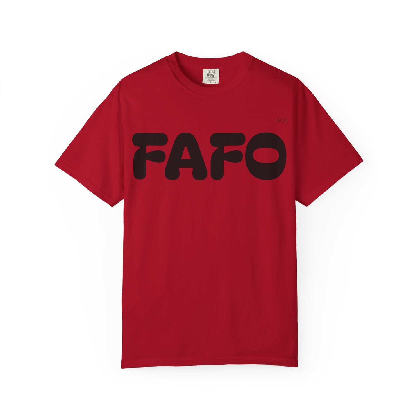 FAFO Unisex Garment-Dyed T-Shirt | Comfortable Casual Tee, Fun Gift for Friends, Everyday Wear, Birthday Surprise, Streetwear Style