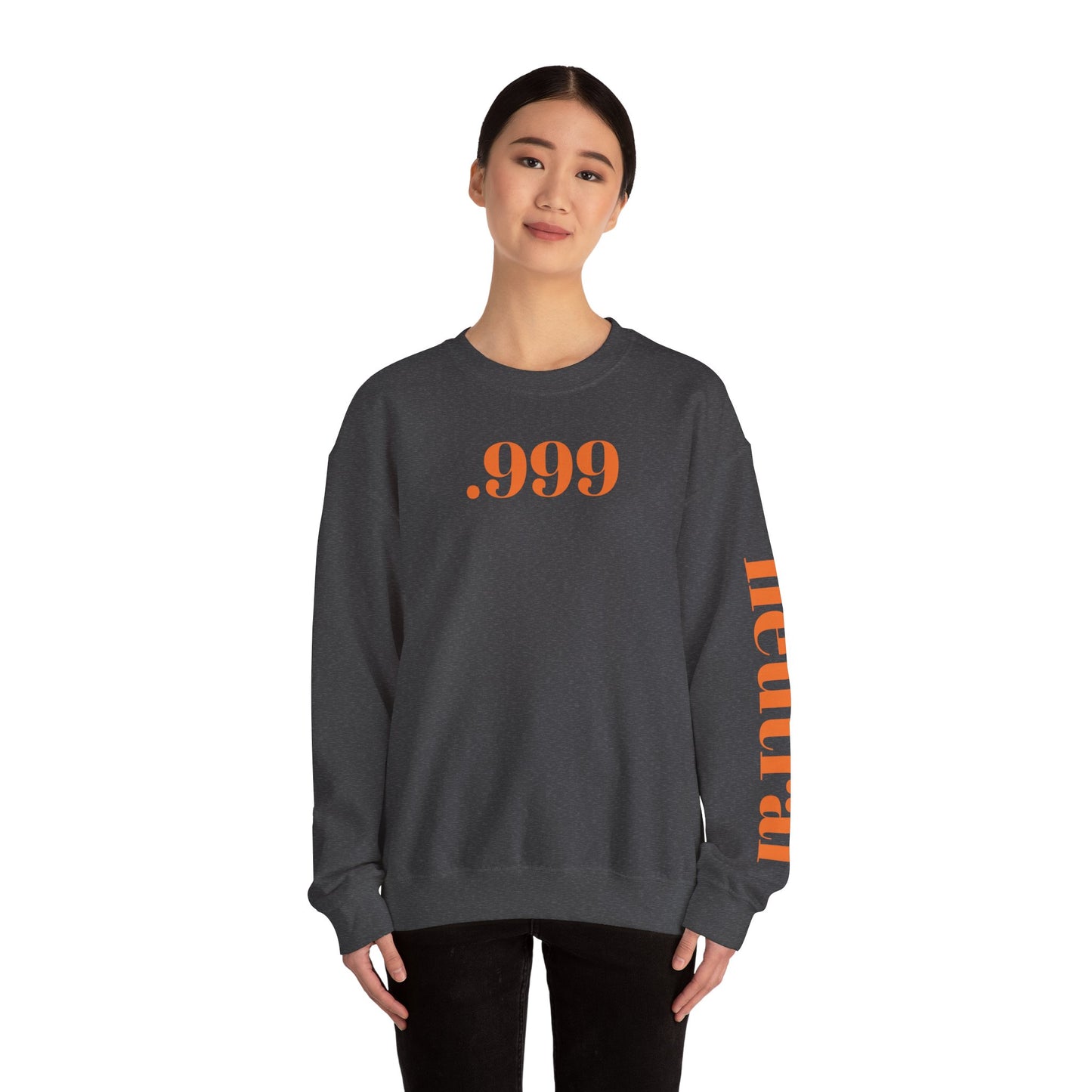 Minimalist Unisex Crewneck Sweatshirt - Casual Comfort for Everyday Wear, Perfect Gift for Friends, Cozy Loungewear, Statement Fashion