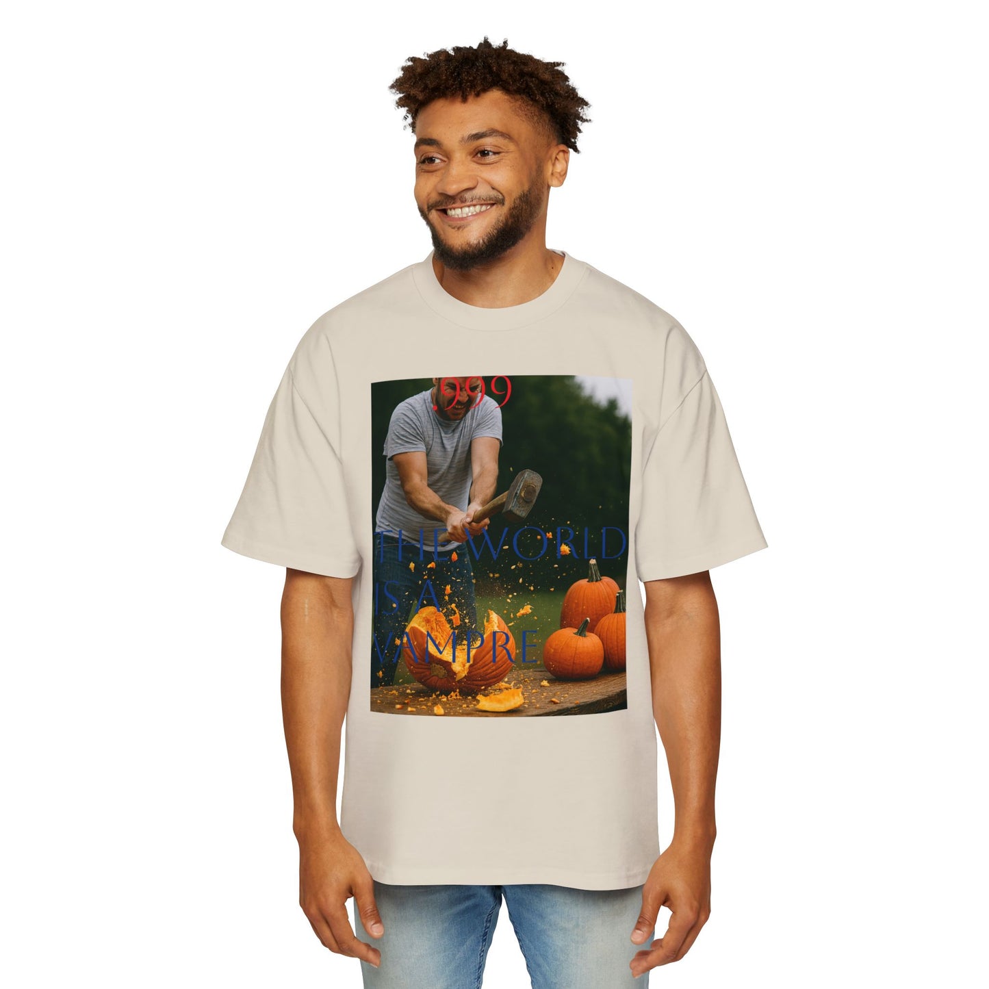 Men's Oversized Graphic Tee in Casual Style, Unique Gift for Him, Retro Vibe Shirt, Fall Apparel, Everyday Wear