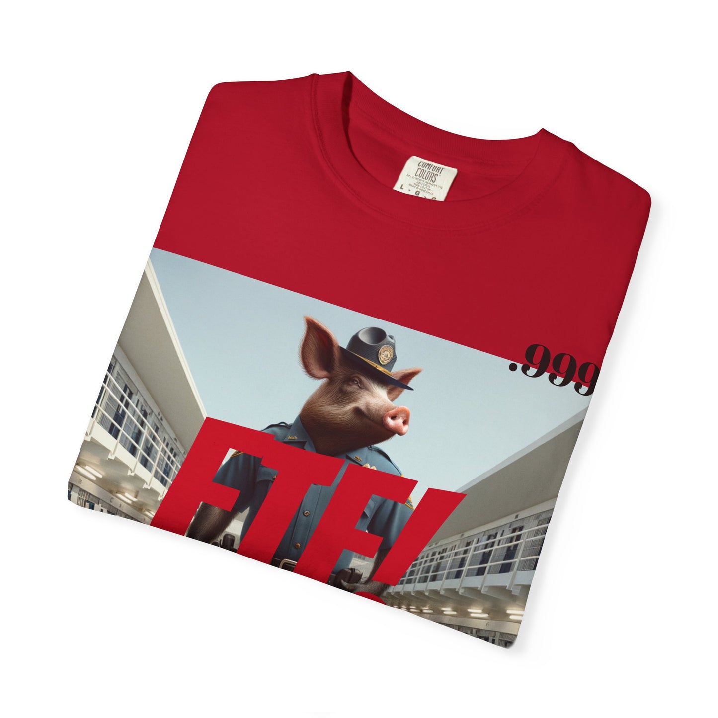 FTF! Unisex Garment-Dyed Tee - Bold Graphic Shirt for Trendsetters, Casual Wear, Gift for Friends, Street Style, Unique Wardrobe Must-Have