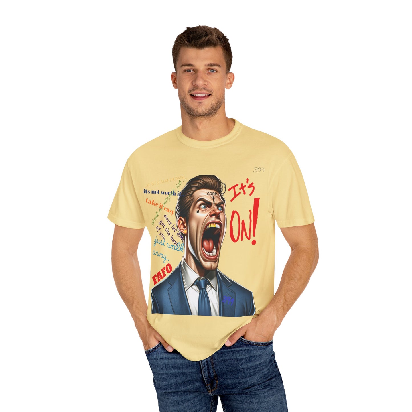 Bold Statement T-Shirt, Motivational Tee, Unique Graphic Tee, Casual Wear, Gift for Him/Her, Streetwear Apparel