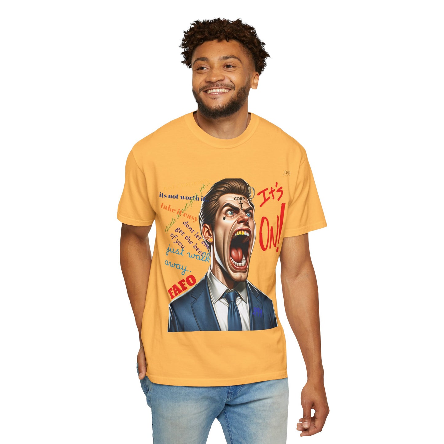 Bold Statement T-Shirt, Motivational Tee, Unique Graphic Tee, Casual Wear, Gift for Him/Her, Streetwear Apparel
