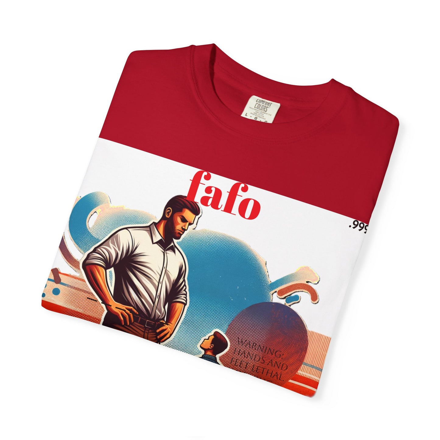 Bold Graphic T-Shirt with 'fafo' Design, Unisex Casual Style, Perfect for Everyday Wear, Gift for Friends, Streetwear Fashion