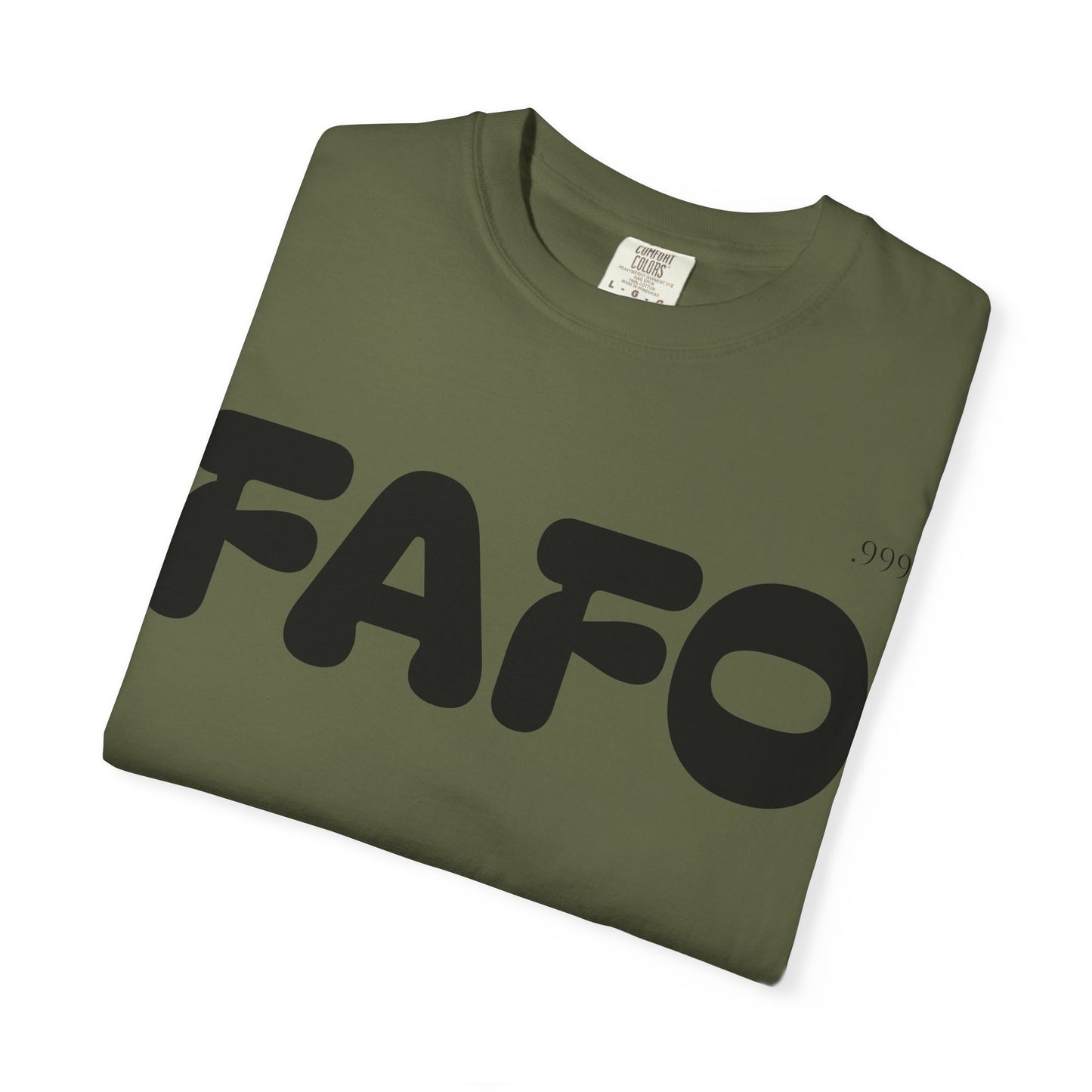 FAFO Unisex Garment-Dyed T-Shirt | Comfortable Casual Tee, Fun Gift for Friends, Everyday Wear, Birthday Surprise, Streetwear Style