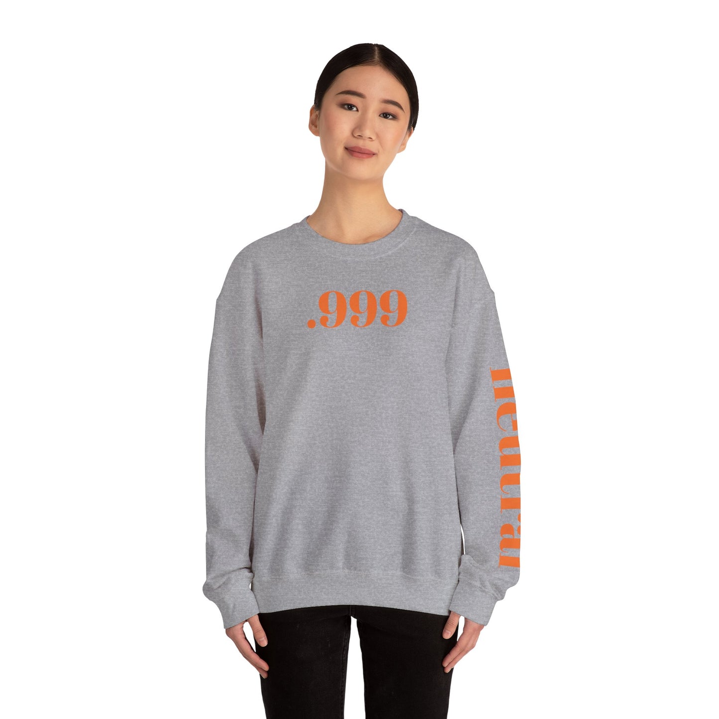 Minimalist Unisex Crewneck Sweatshirt - Casual Comfort for Everyday Wear, Perfect Gift for Friends, Cozy Loungewear, Statement Fashion