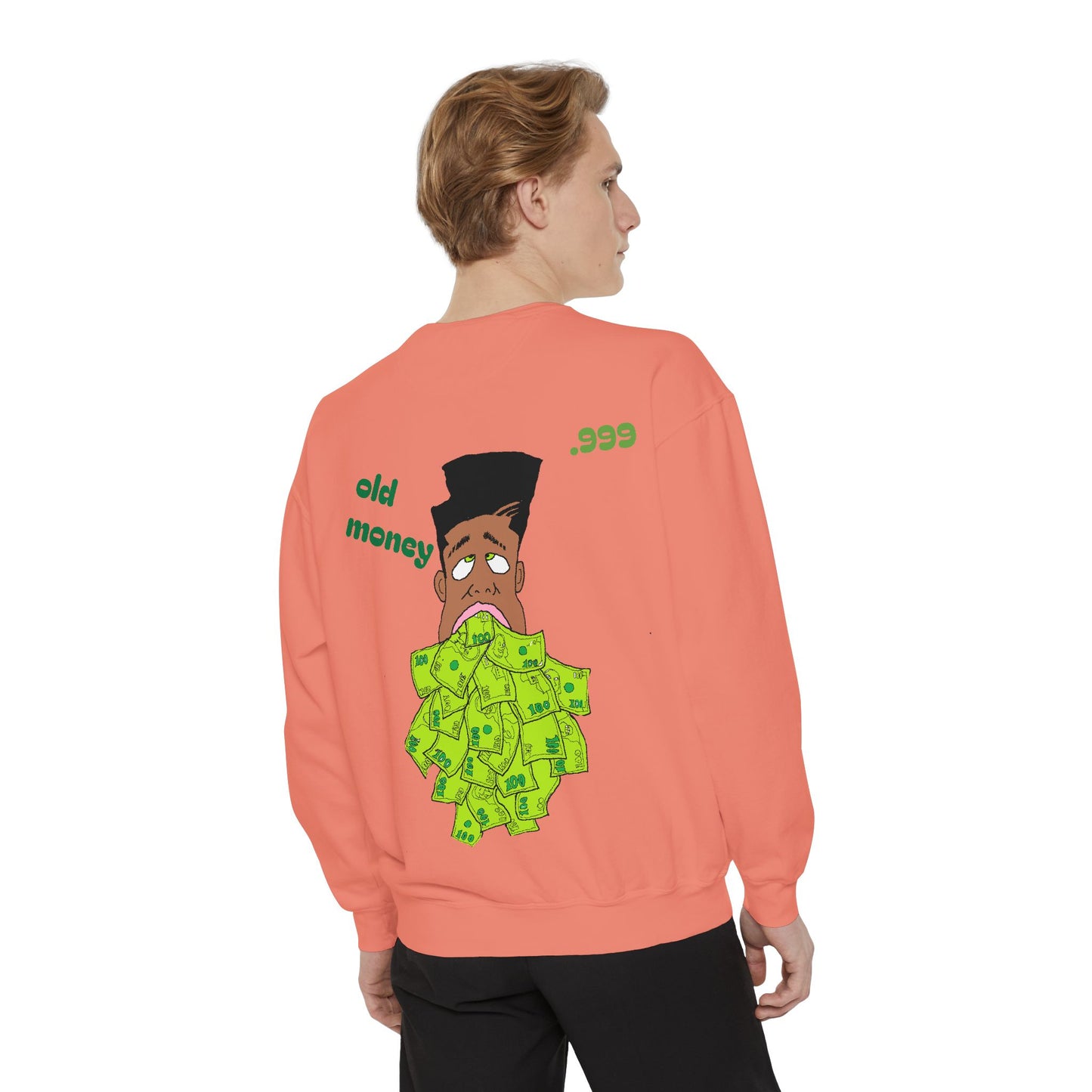 Old Money Vibe Unisex Sweatshirt, Vintage Graphic Sweater, Streetwear Fashion, Cozy Gift for Him/Her, Comfy Layering Piece