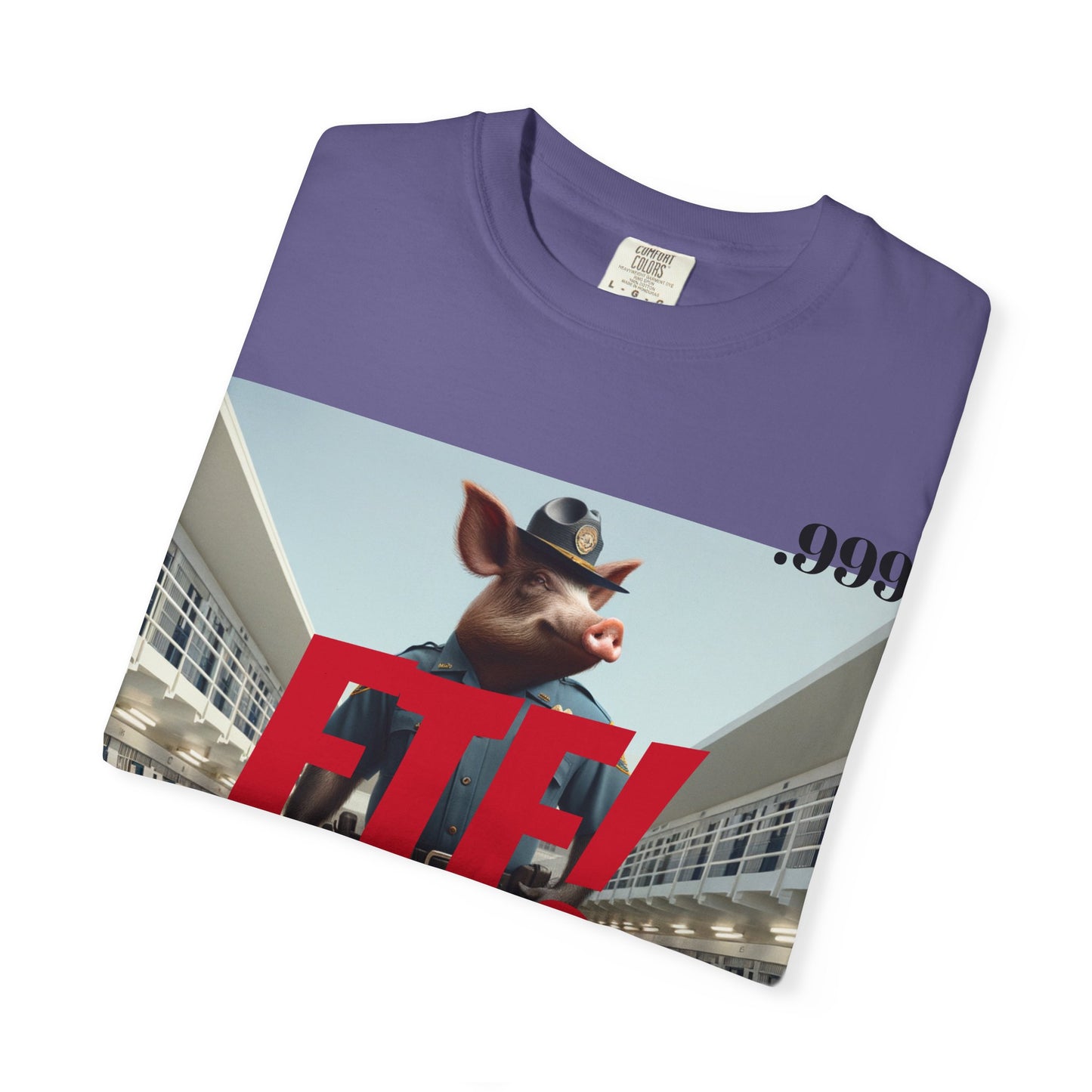 FTF! Unisex Garment-Dyed Tee - Bold Graphic Shirt for Trendsetters, Casual Wear, Gift for Friends, Street Style, Unique Wardrobe Must-Have