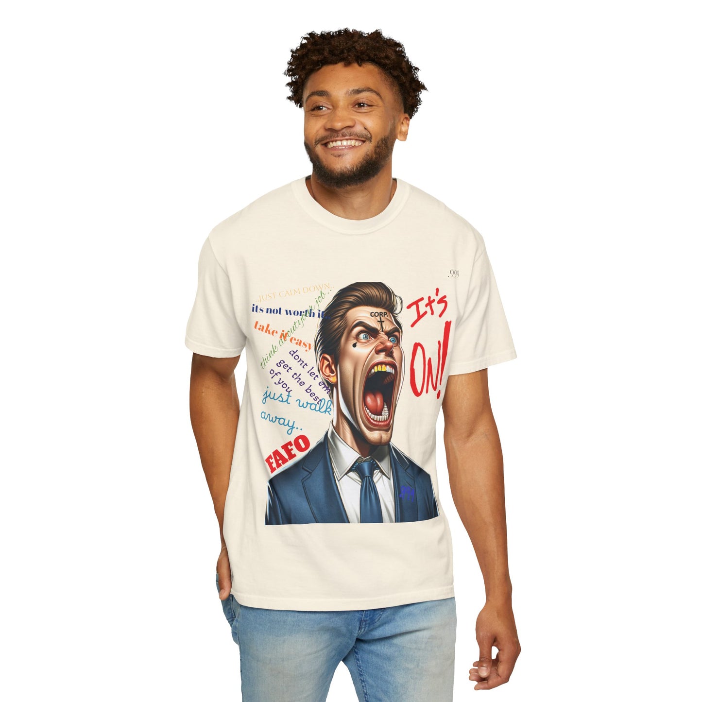 Bold Statement T-Shirt, Motivational Tee, Unique Graphic Tee, Casual Wear, Gift for Him/Her, Streetwear Apparel