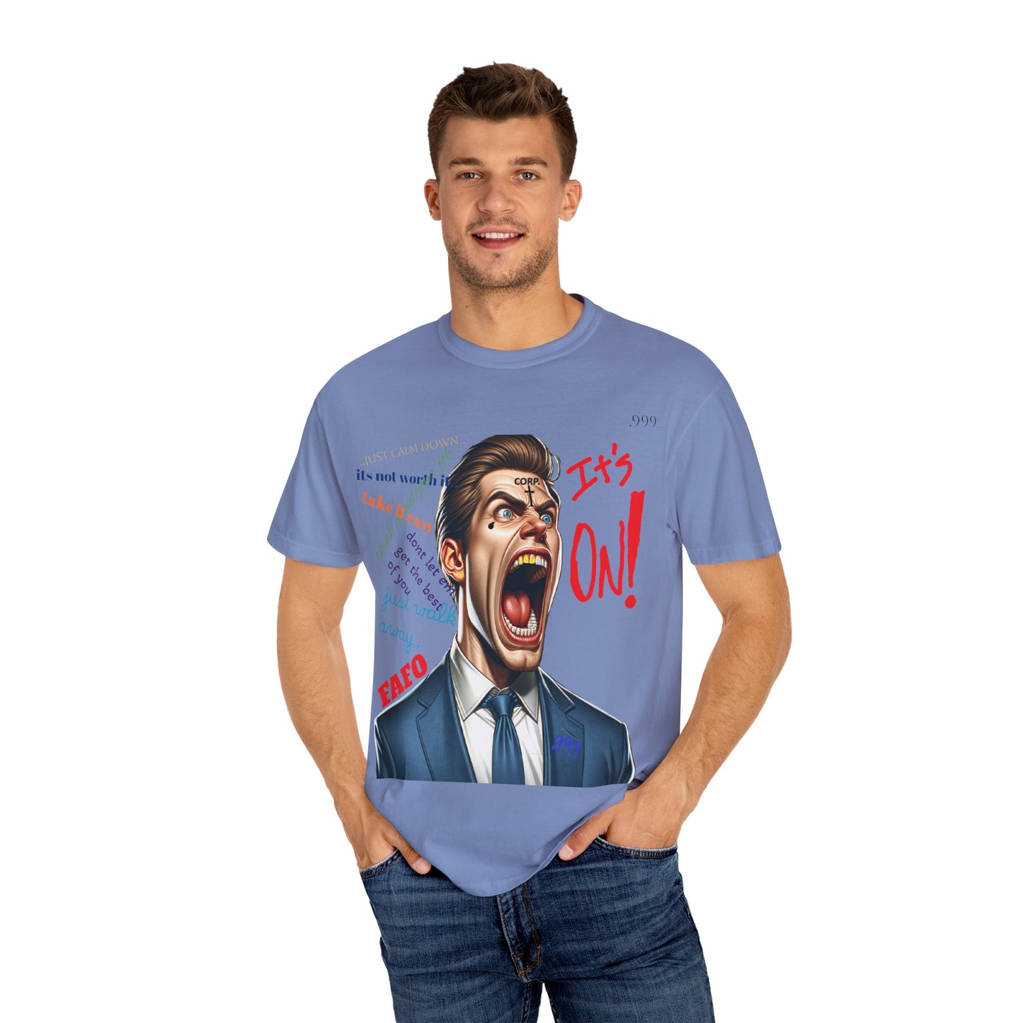 Bold Statement T-Shirt, Motivational Tee, Unique Graphic Tee, Casual Wear, Gift for Him/Her, Streetwear Apparel