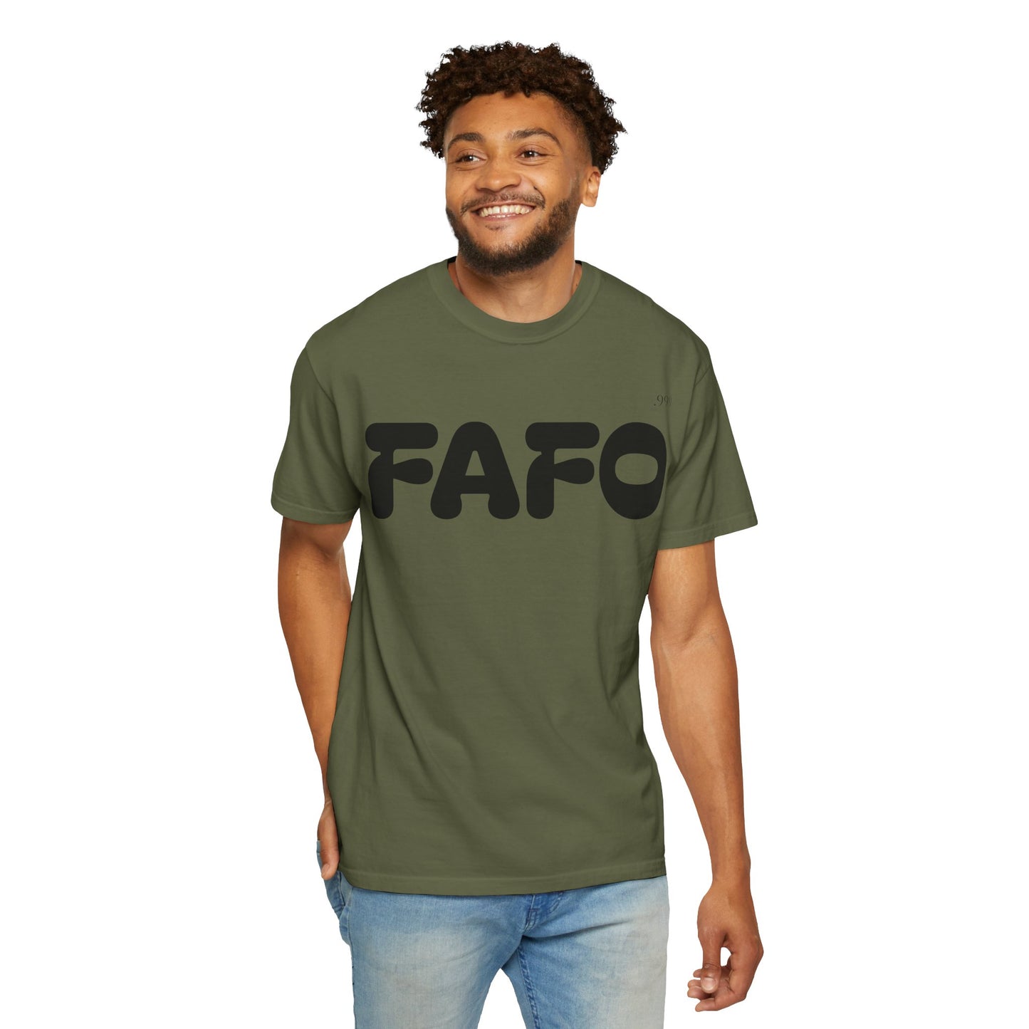 FAFO Unisex Garment-Dyed T-Shirt | Comfortable Casual Tee, Fun Gift for Friends, Everyday Wear, Birthday Surprise, Streetwear Style